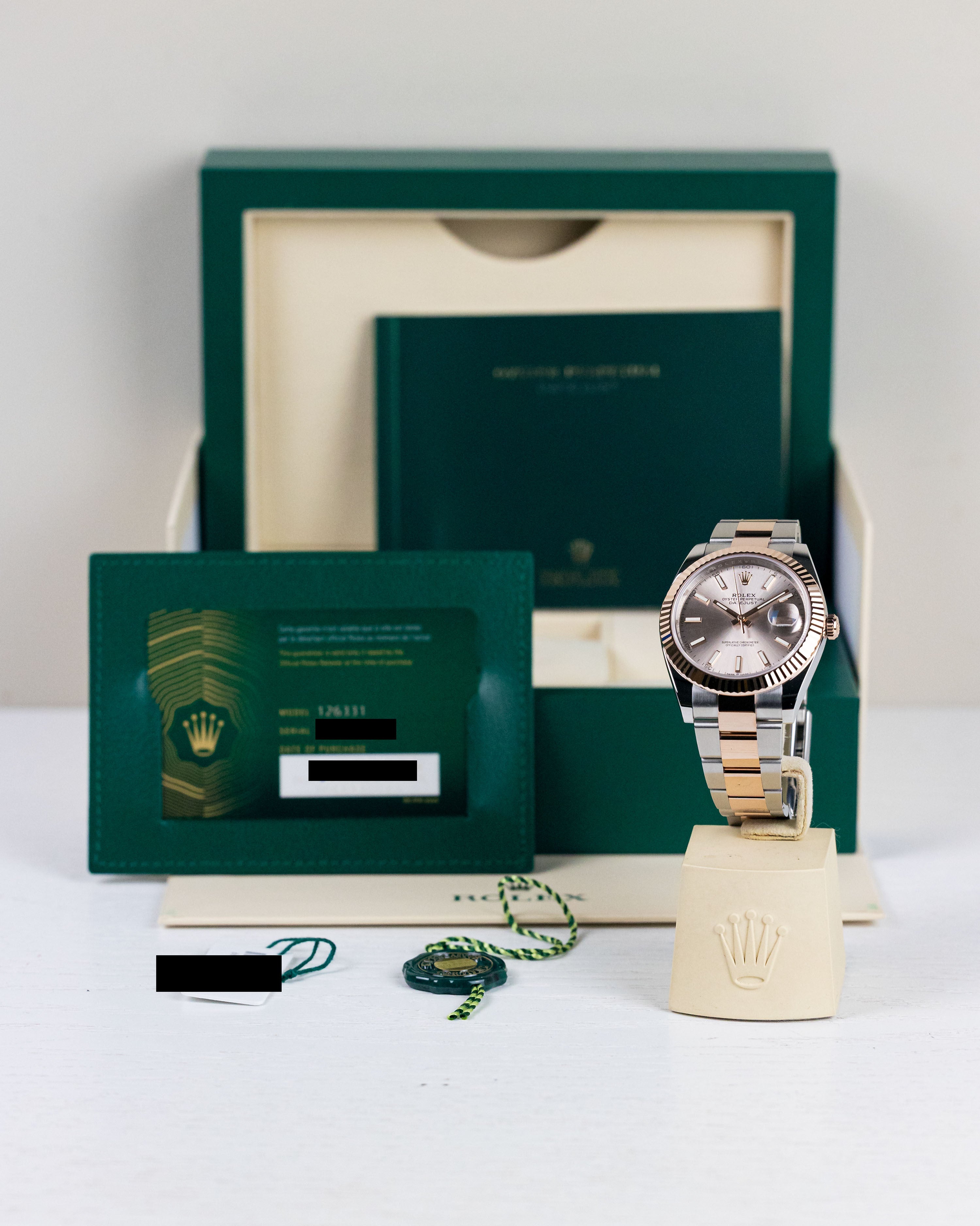 Rolex Datejust 41 Rose Gold and Steel 126331