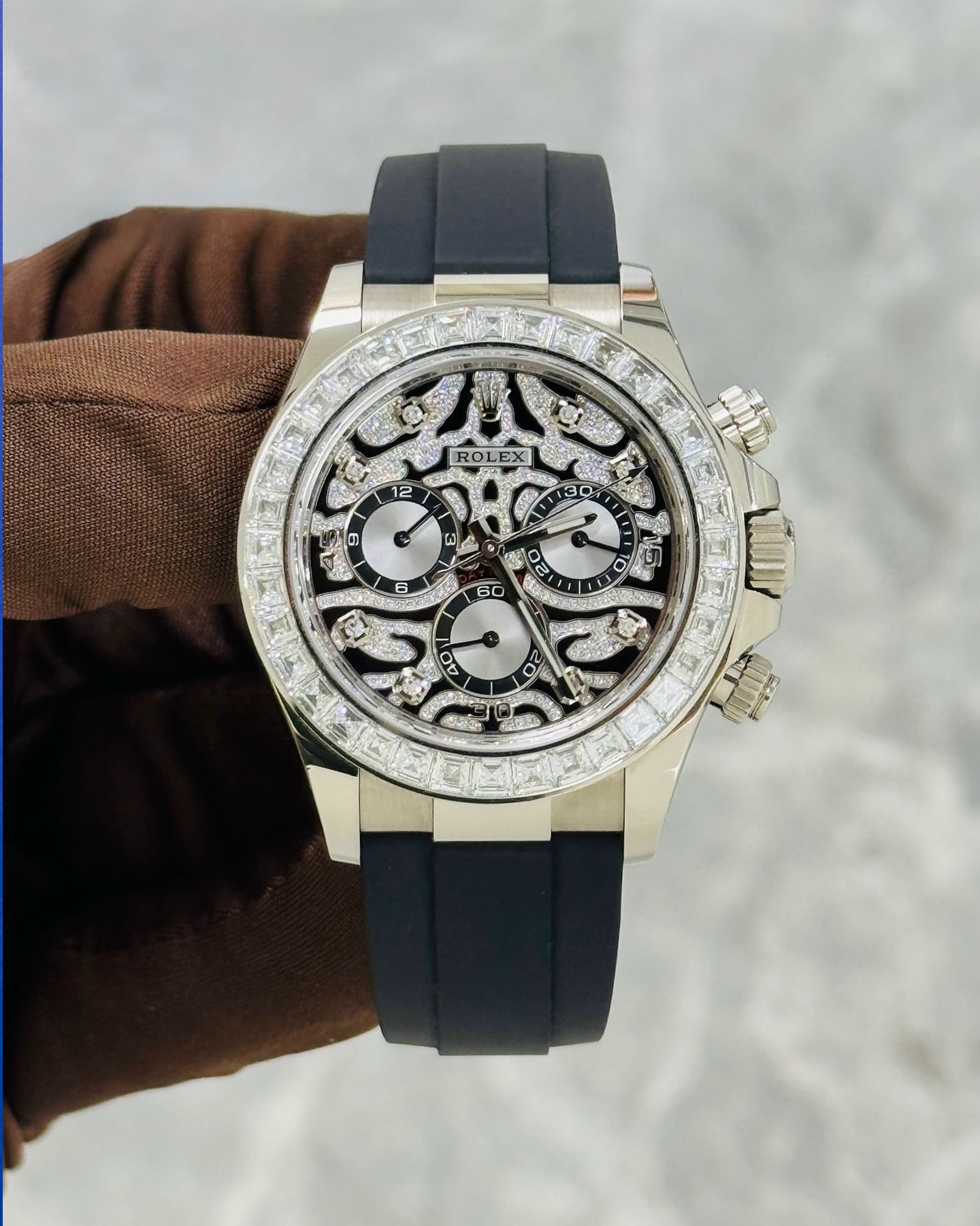 Rolex Daytona 116589TBR Eye of the Tiger White Gold UNWORN