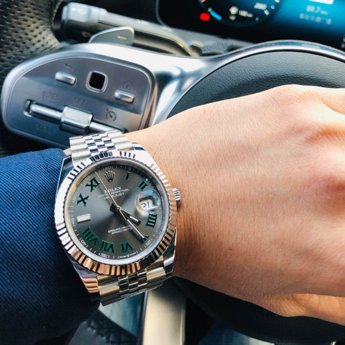 Rolex DATEJUST 41 Oyster, 41 mm, Oystersteel and white gold M126334-0022