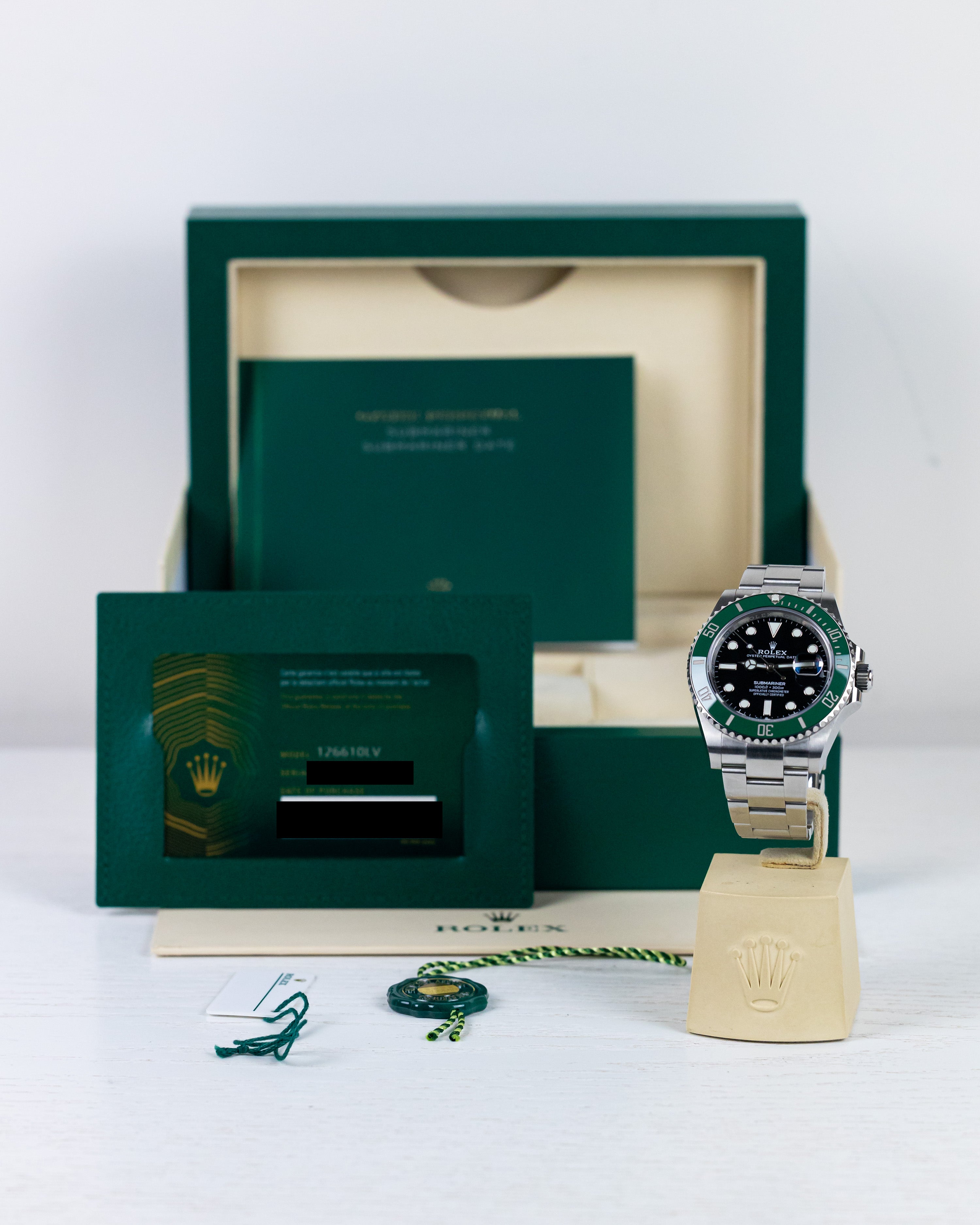 Rolex Submariner 41mm Green Kermit/Starbucks