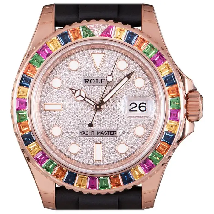 ROLEX Yacht-Master Automatic Chronometer Diamond 'HARIBO' WatchItem No. 116695 SATS