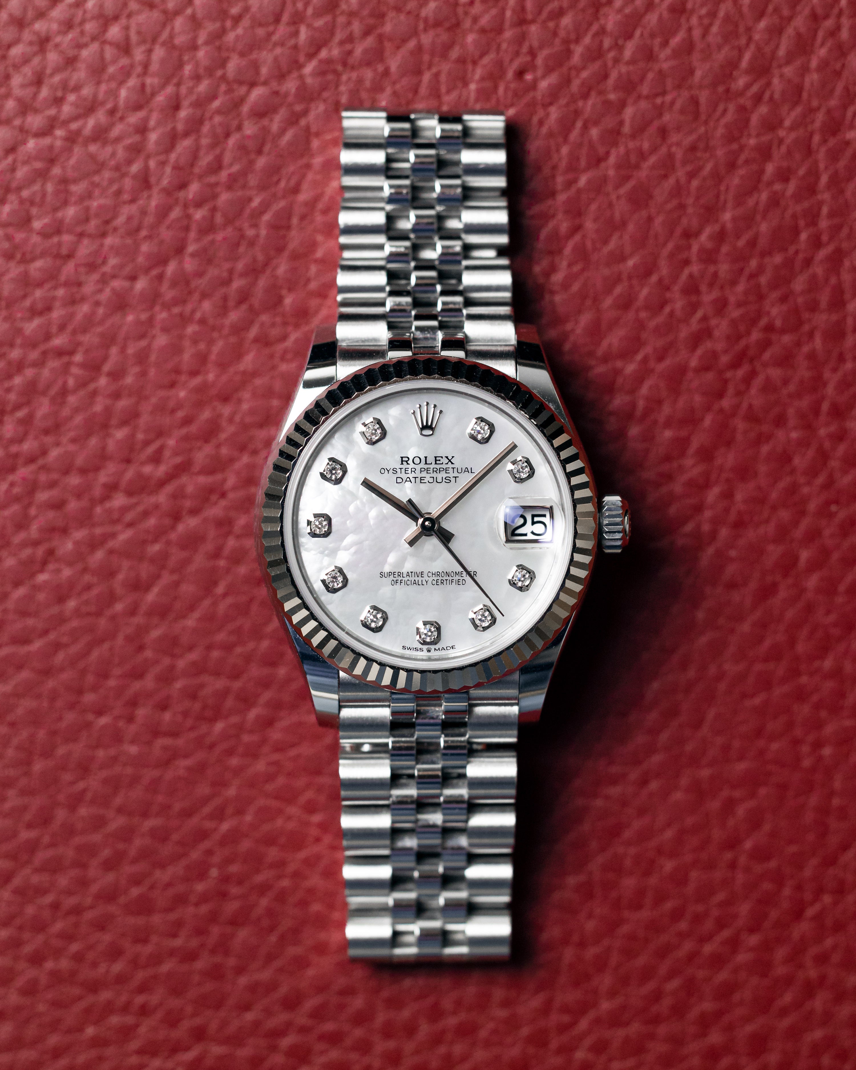 2021 Rolex Datejust 31 MOP Dial 278274