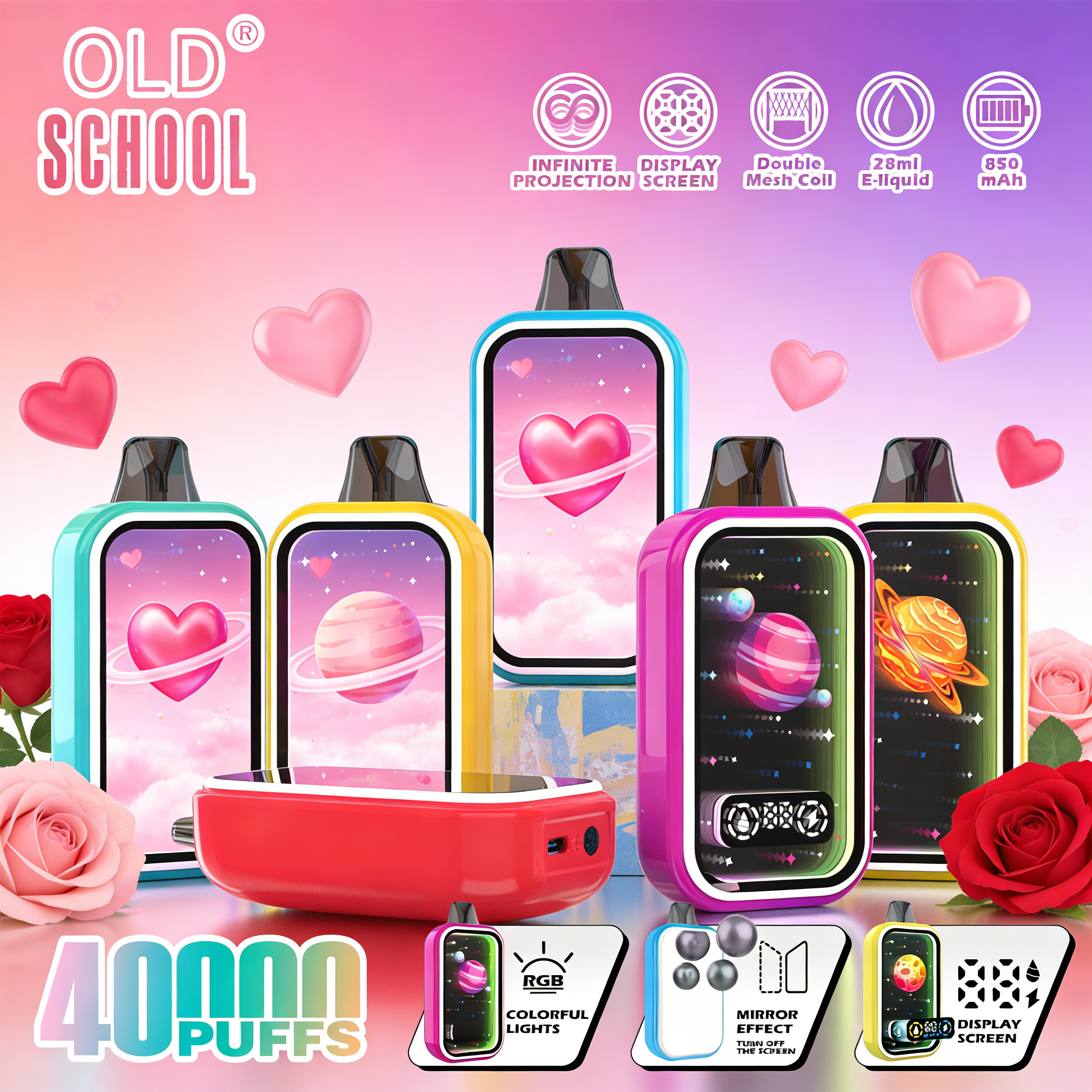 OLD SCHOOL ABYSS 40K（Recommended mixed flavors） - oldschoolde