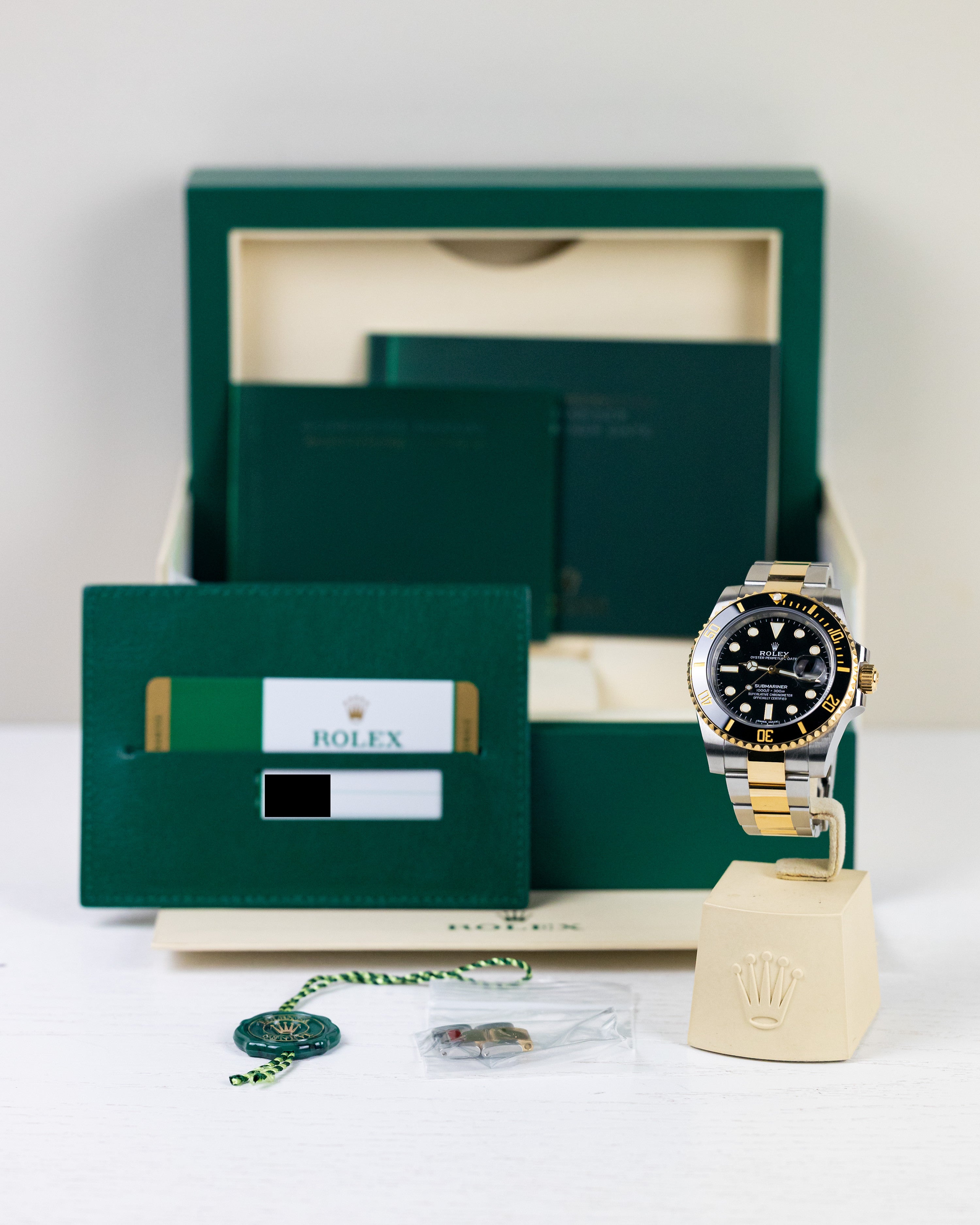 Rolex Submariner two-tone YG/Steel Black Dial 116613