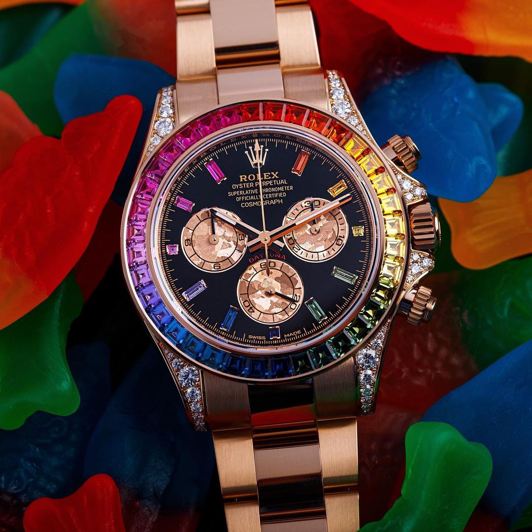 Cosmograph Daytona 116595 "Rainbow" Brand New "Very Rare"Replica