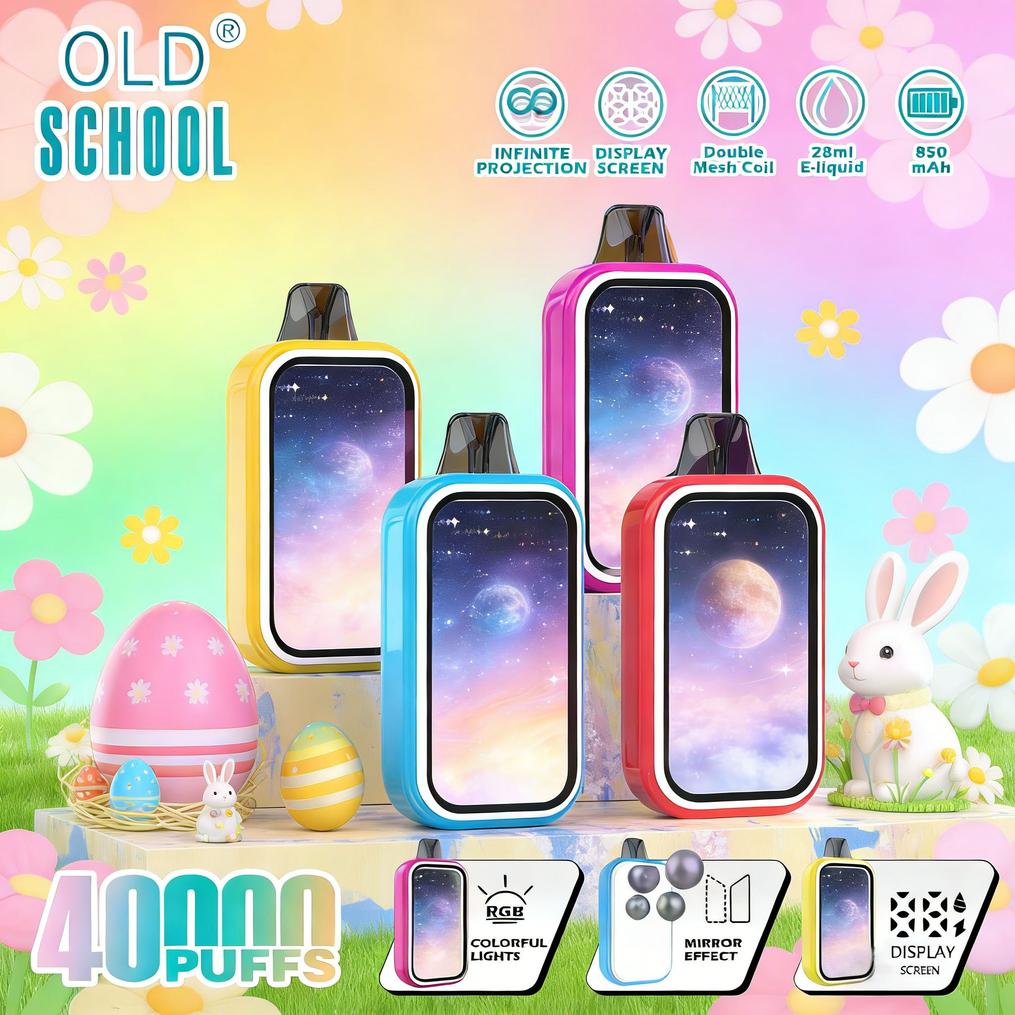 OLD SCHOOL ABYSS 40K（Recommended mixed flavors） - oldschoolde