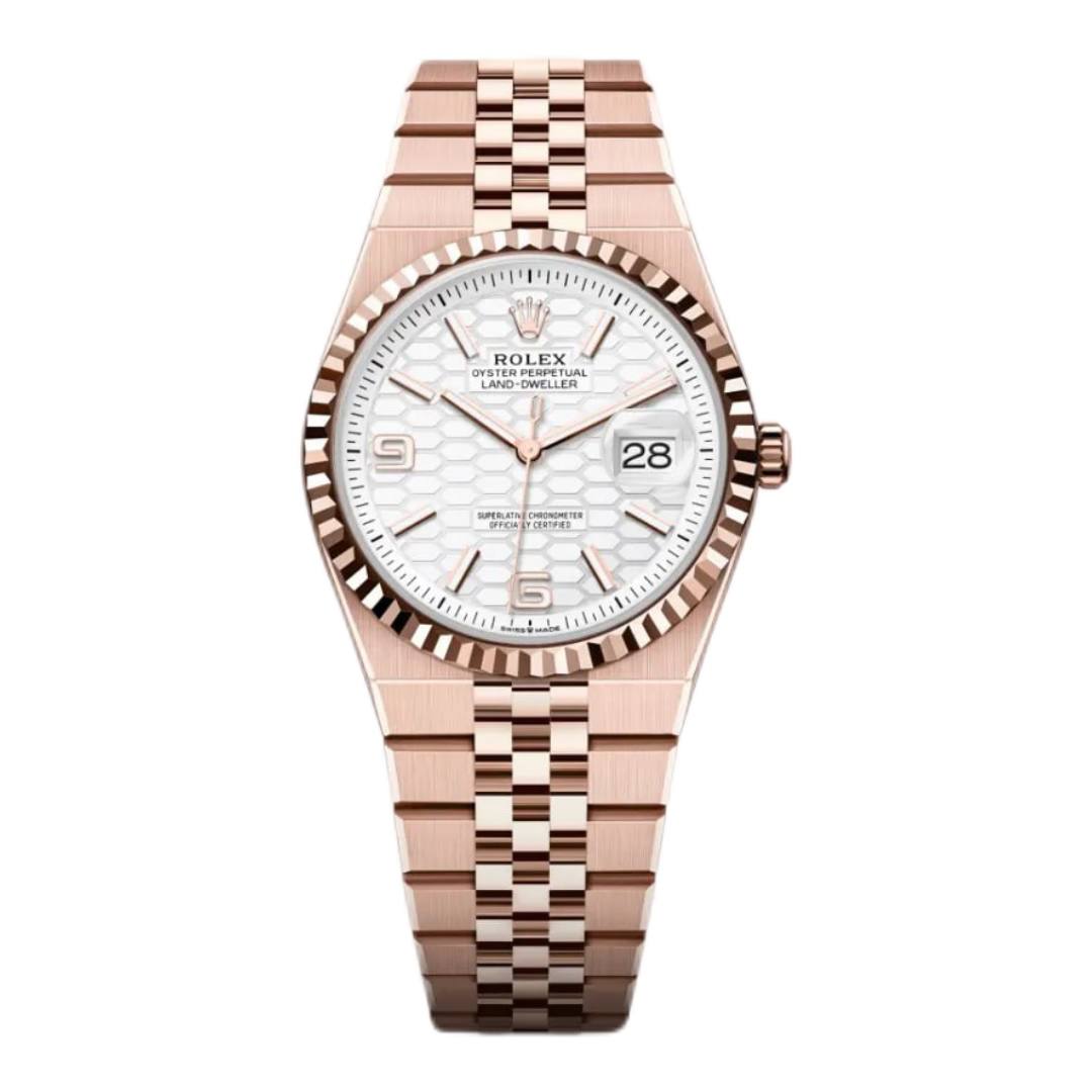 Rolex Land-Dweller 36 Oyster, 36 mm, Everose gold M127235-0001