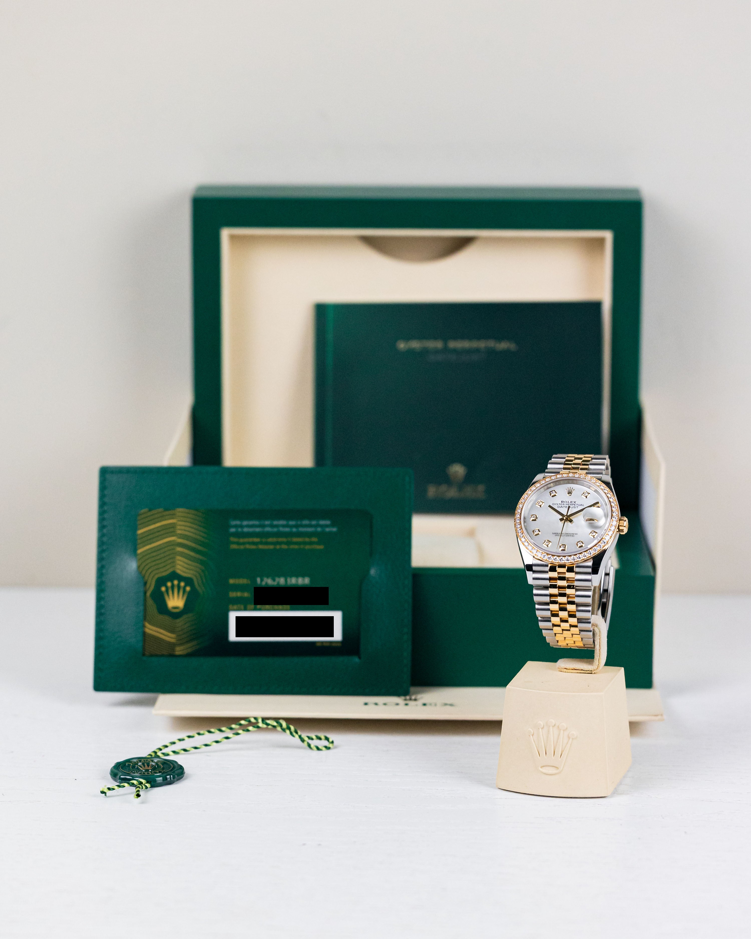 2022 Rolex Datejust 36 Two-tone MOP dial 126283RBR