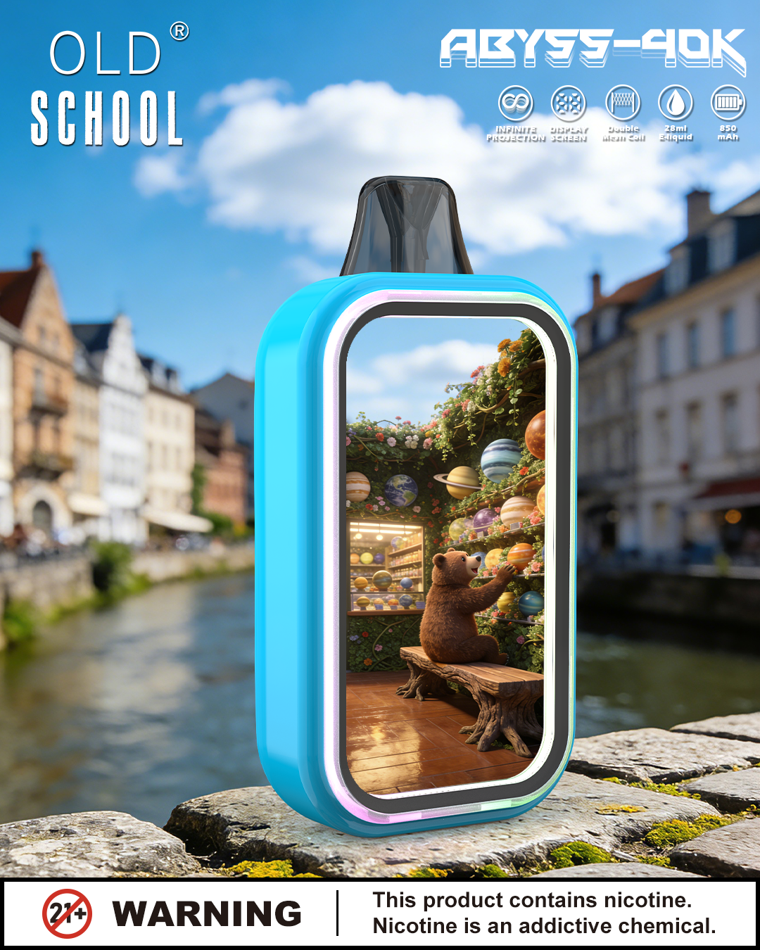 OLD SCHOOL ABYSS 40K（Recommended mixed flavors） - oldschoolde