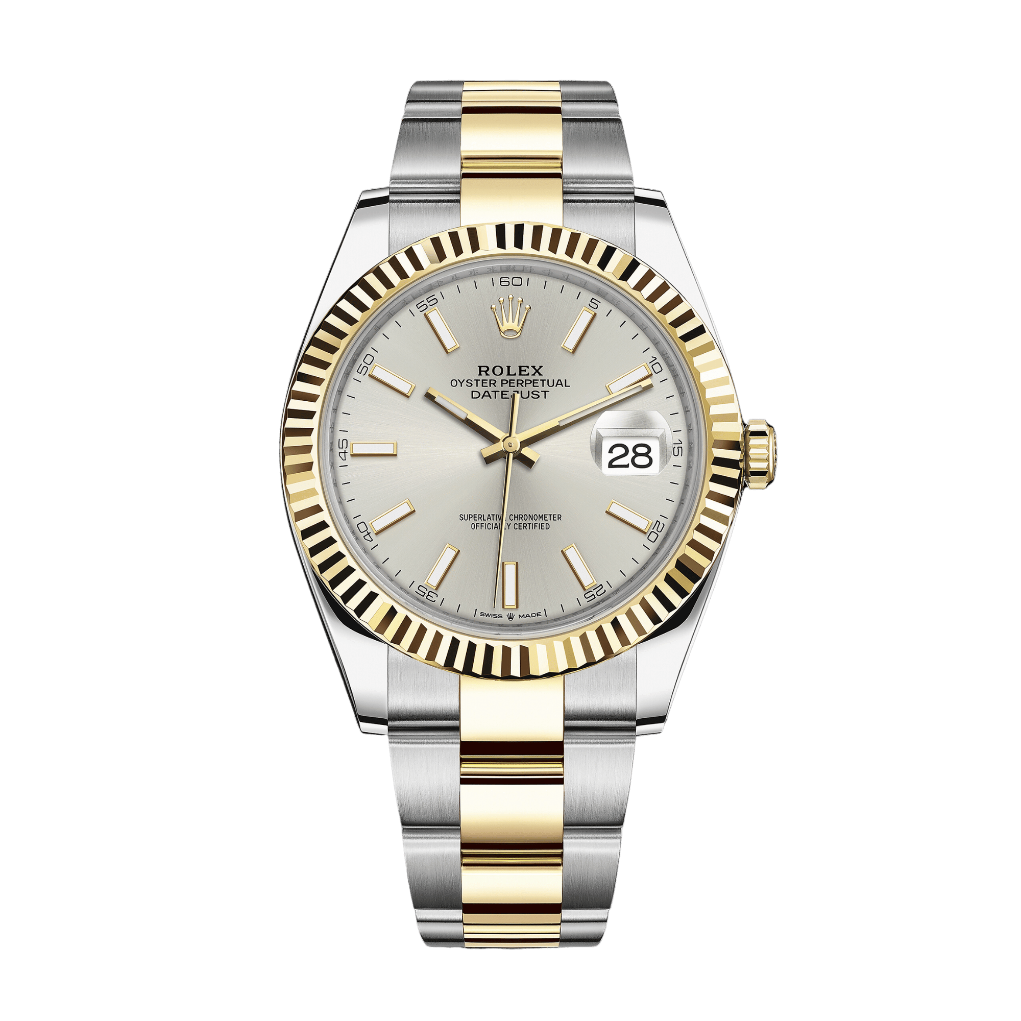 Rolex Datejust 41 Oyster, 41 mm, Oystersteel and yellow gold Reference 126333