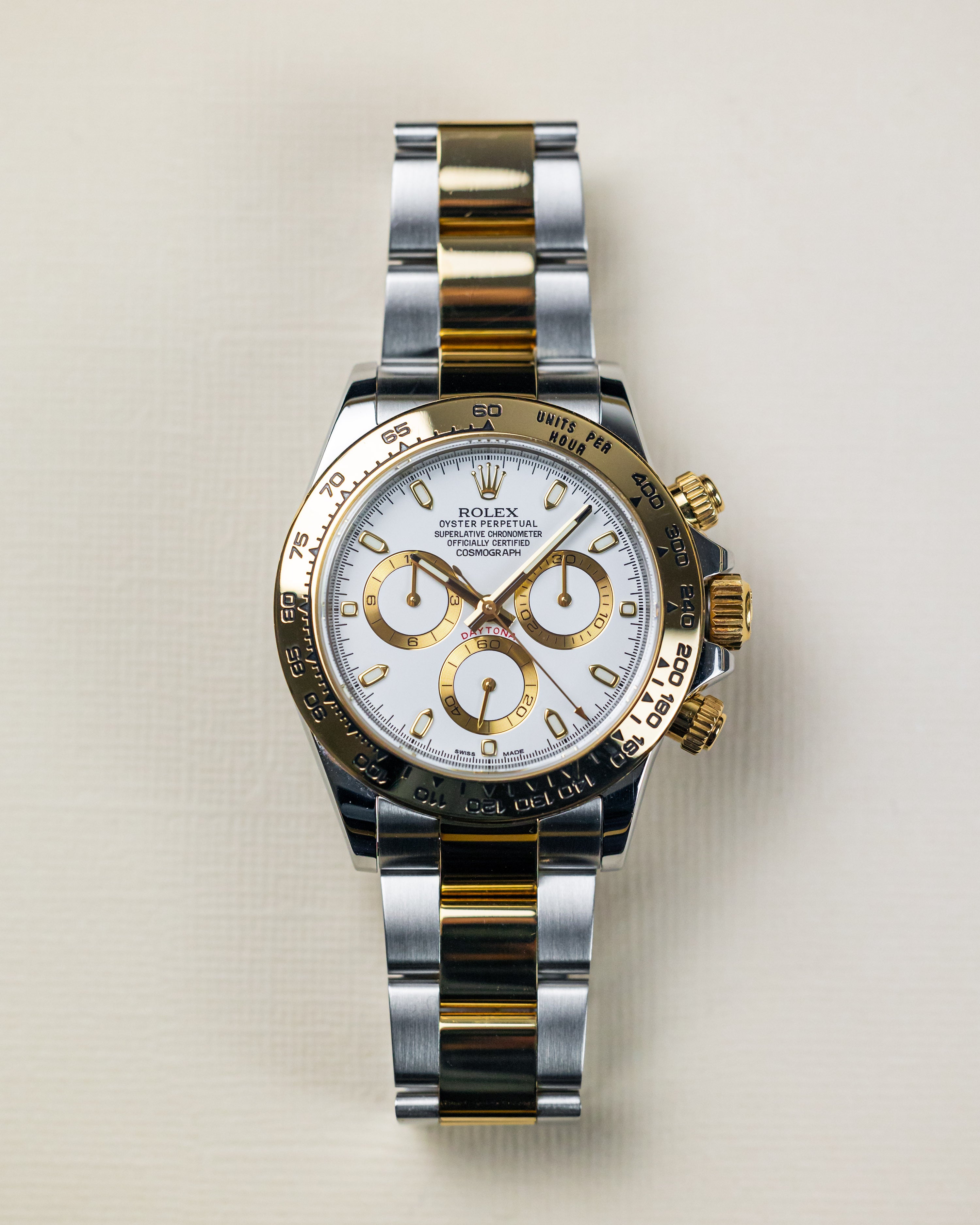 Rolex Cosmograph Daytona White Dial Men's Watch 116503