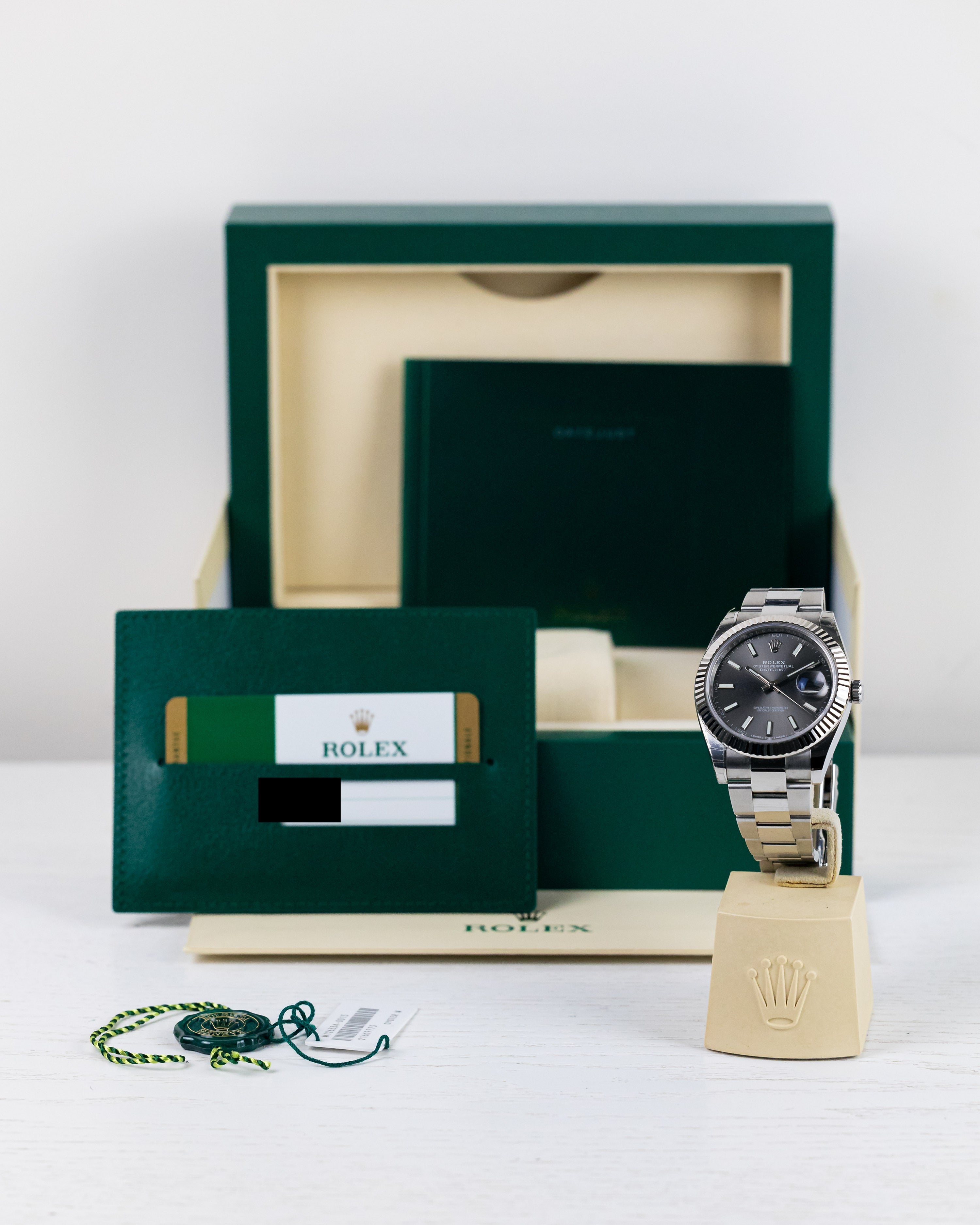 2017 Rolex Datejust 41 Slate Dial 126334