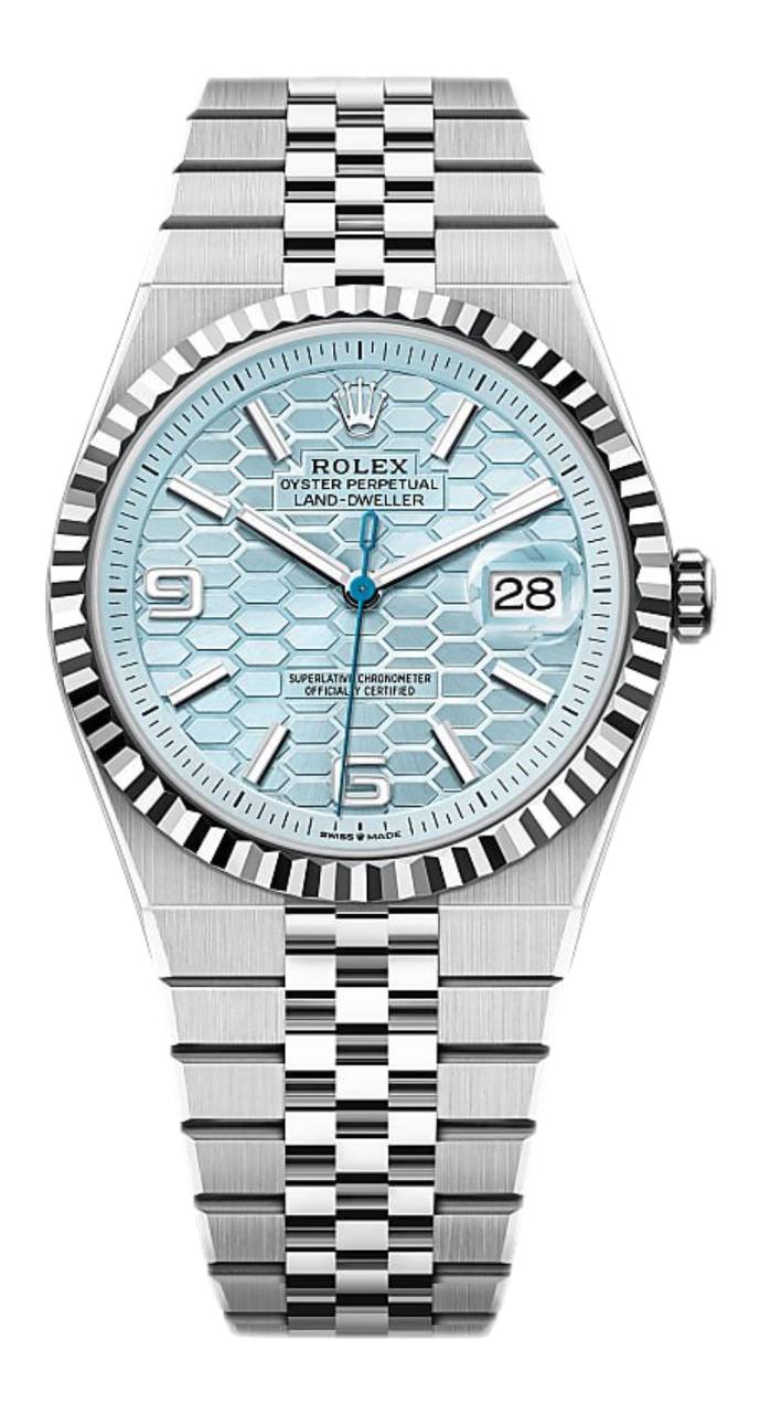 Rolex Land-Dweller 40 Oyster, 40 mm, platinum M127336-0001