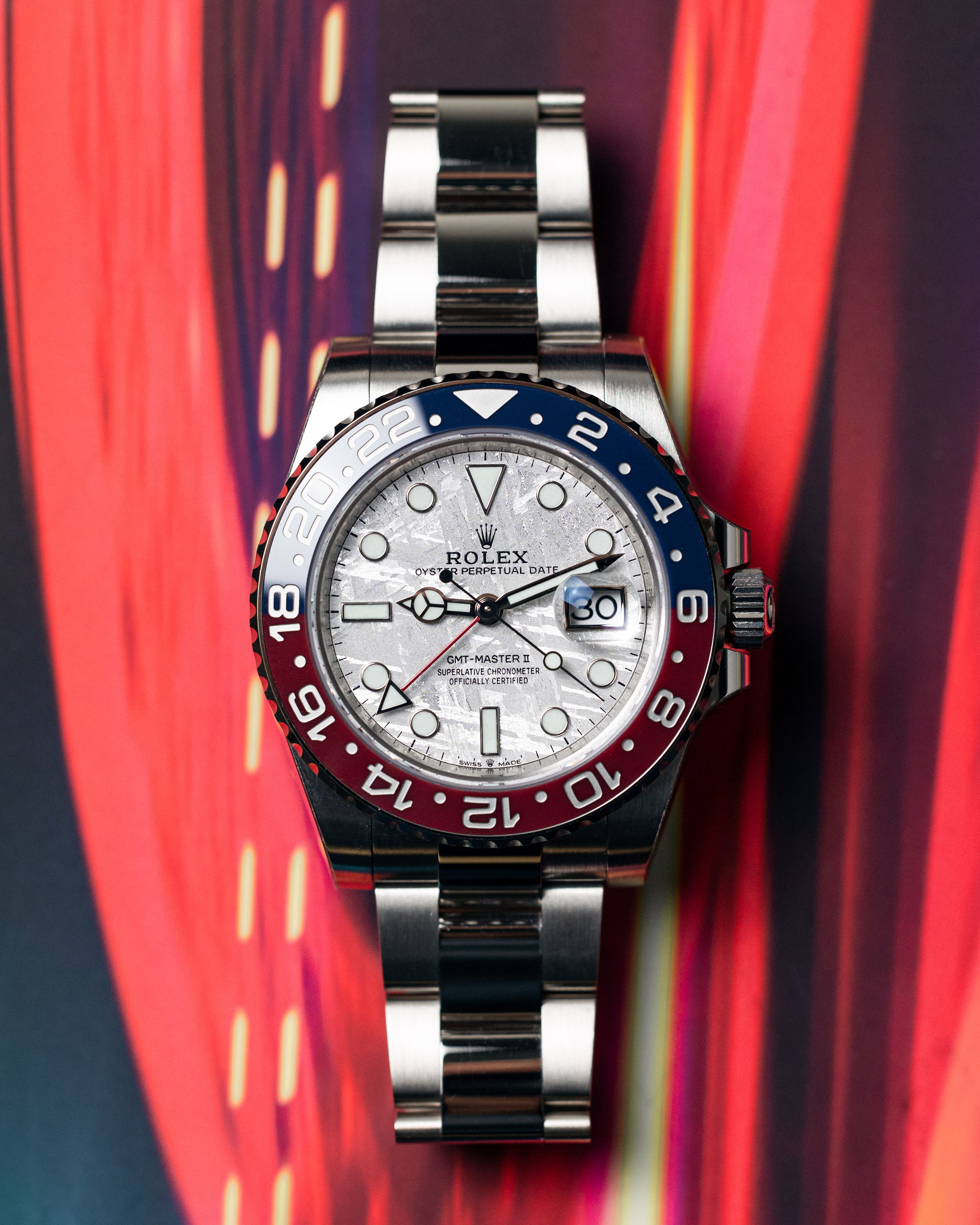 Rolex GMT-MASTER II Oyster, 40 mm, white gold M126719BLRO-0002