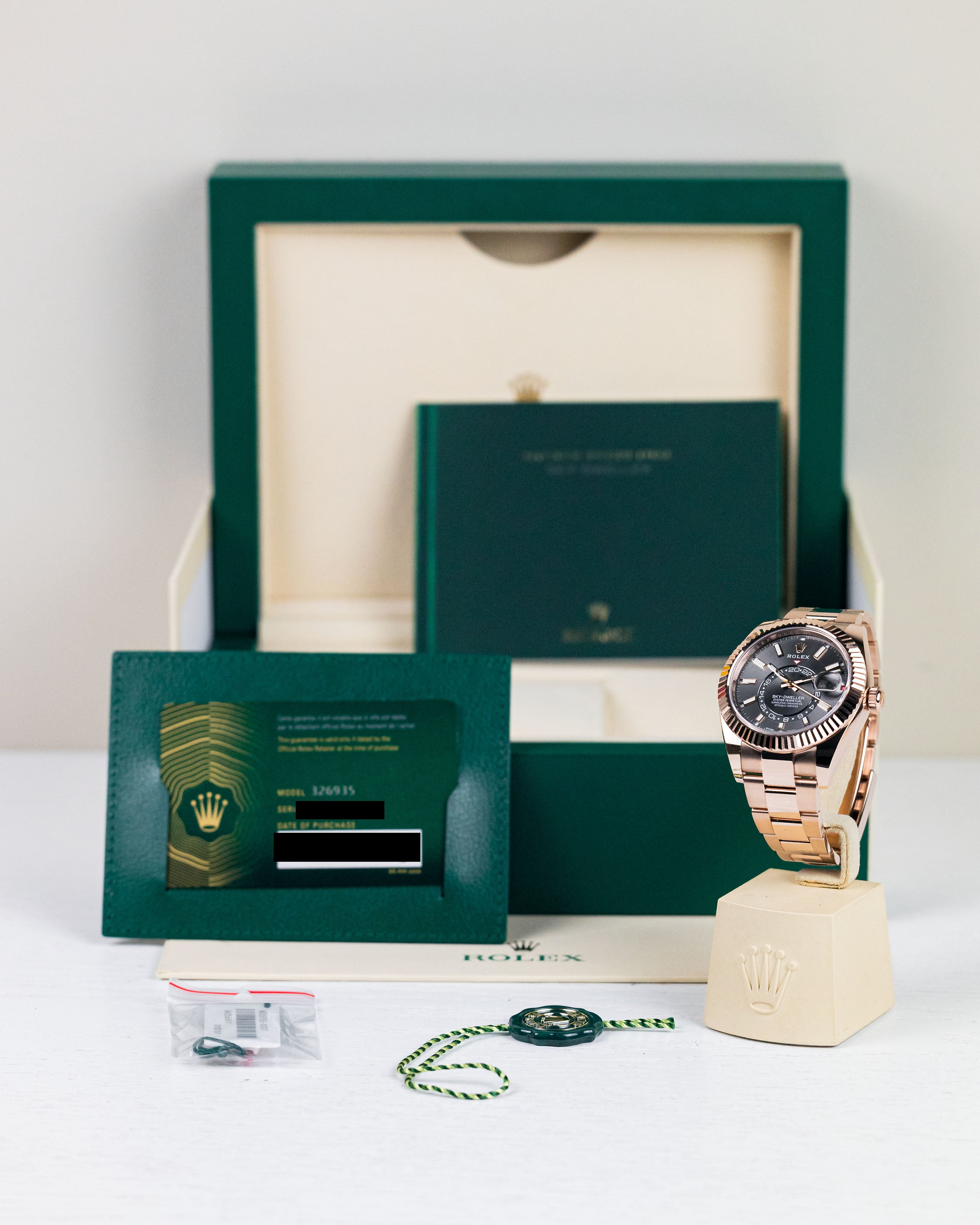 2023 Rolex Sky-Dweller RG Slate Dial