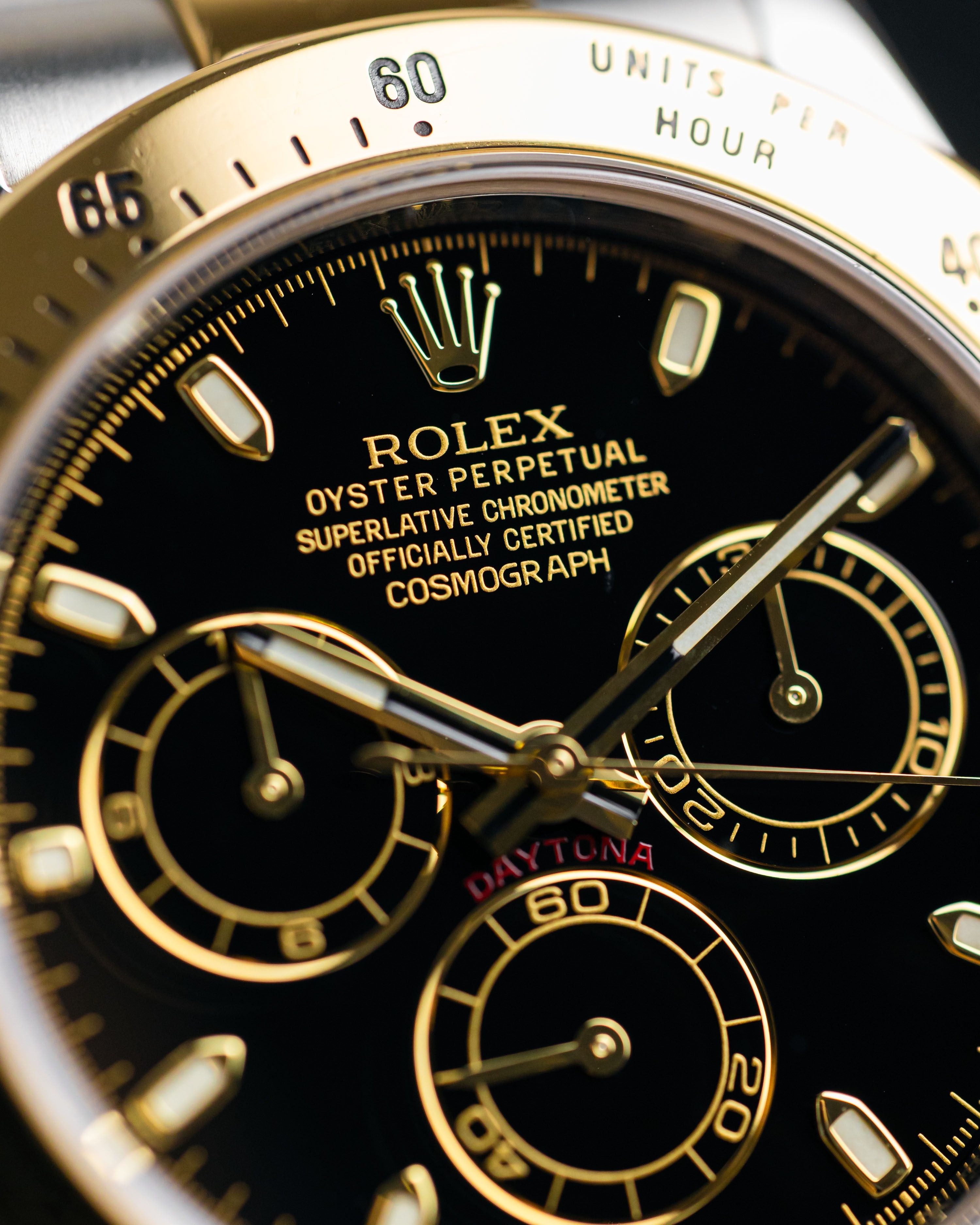 Rolex Daytona Two Tone Black Dial 40mm 116503-0004