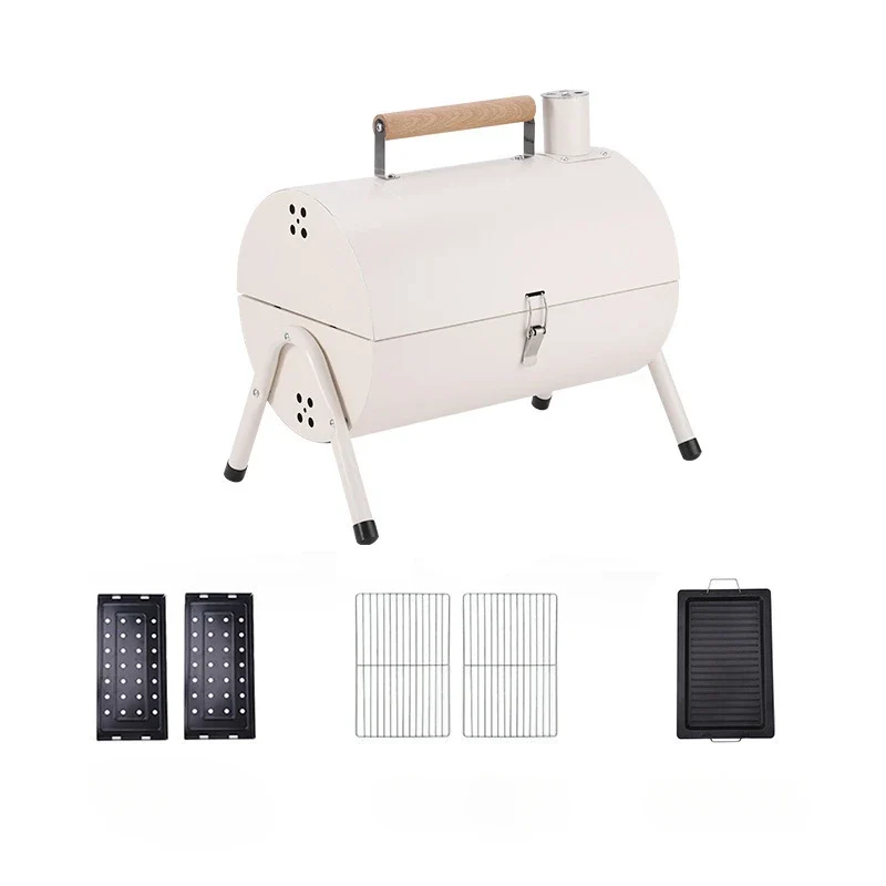 Portable Charcoal Grill,Tabletop Charcoal Grill,BBQ Grill for Outdoor Cooking Camping,Picnics,Backyard,Balcony