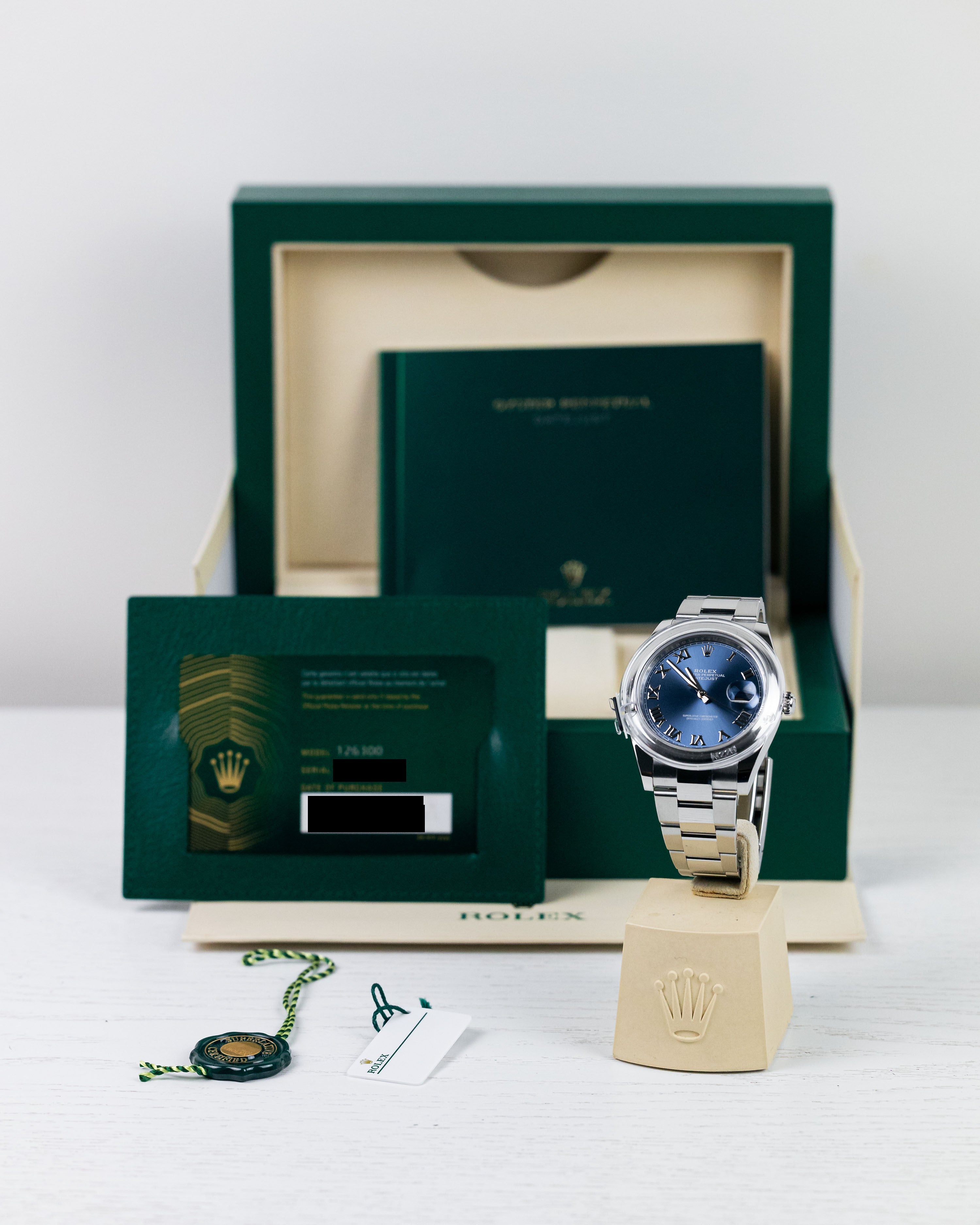 2023 Rolex Datejust 41 Blue Dial Roman Numerals