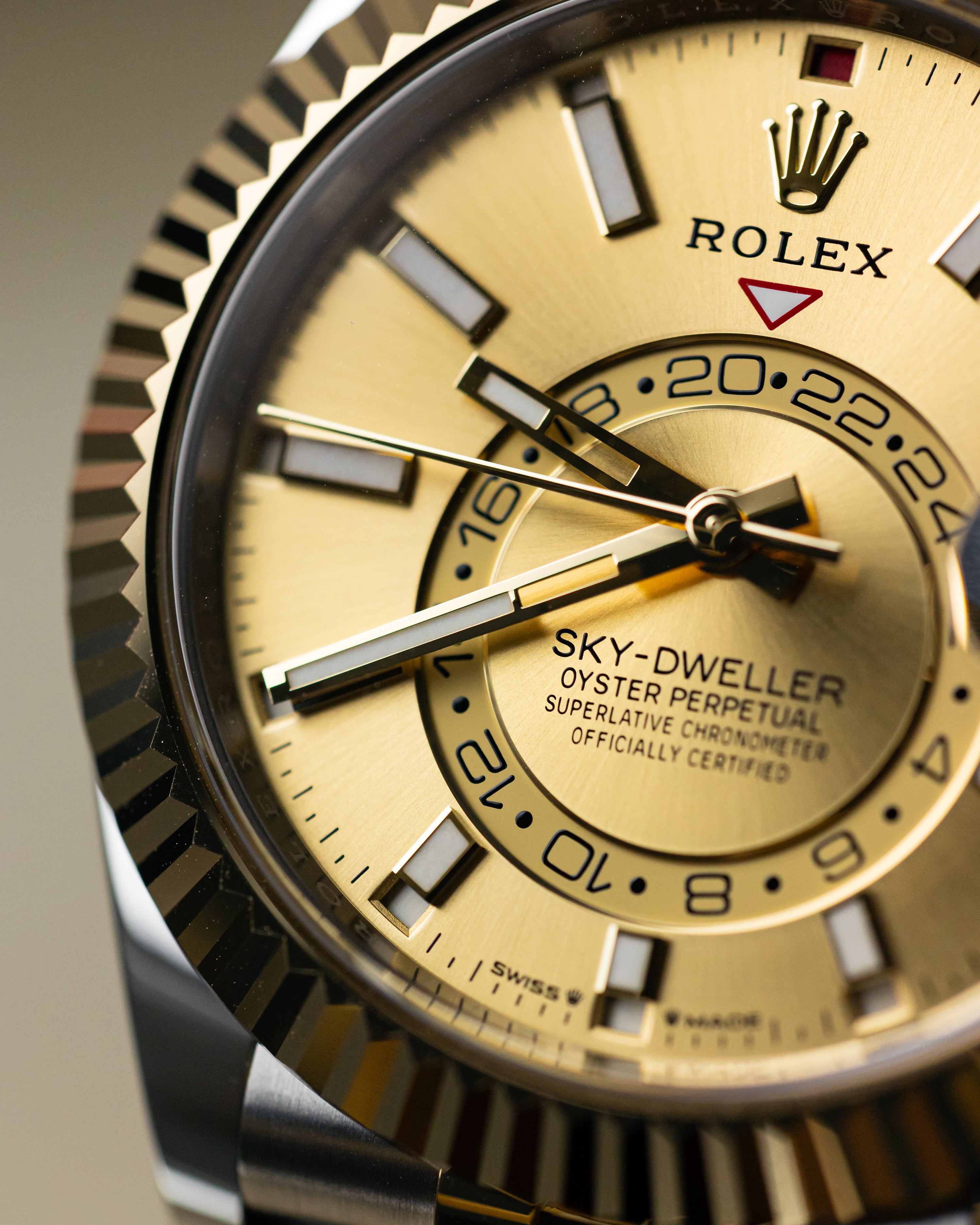 2023 Rolex Sky-Dweller Two-tone Champagne Dial