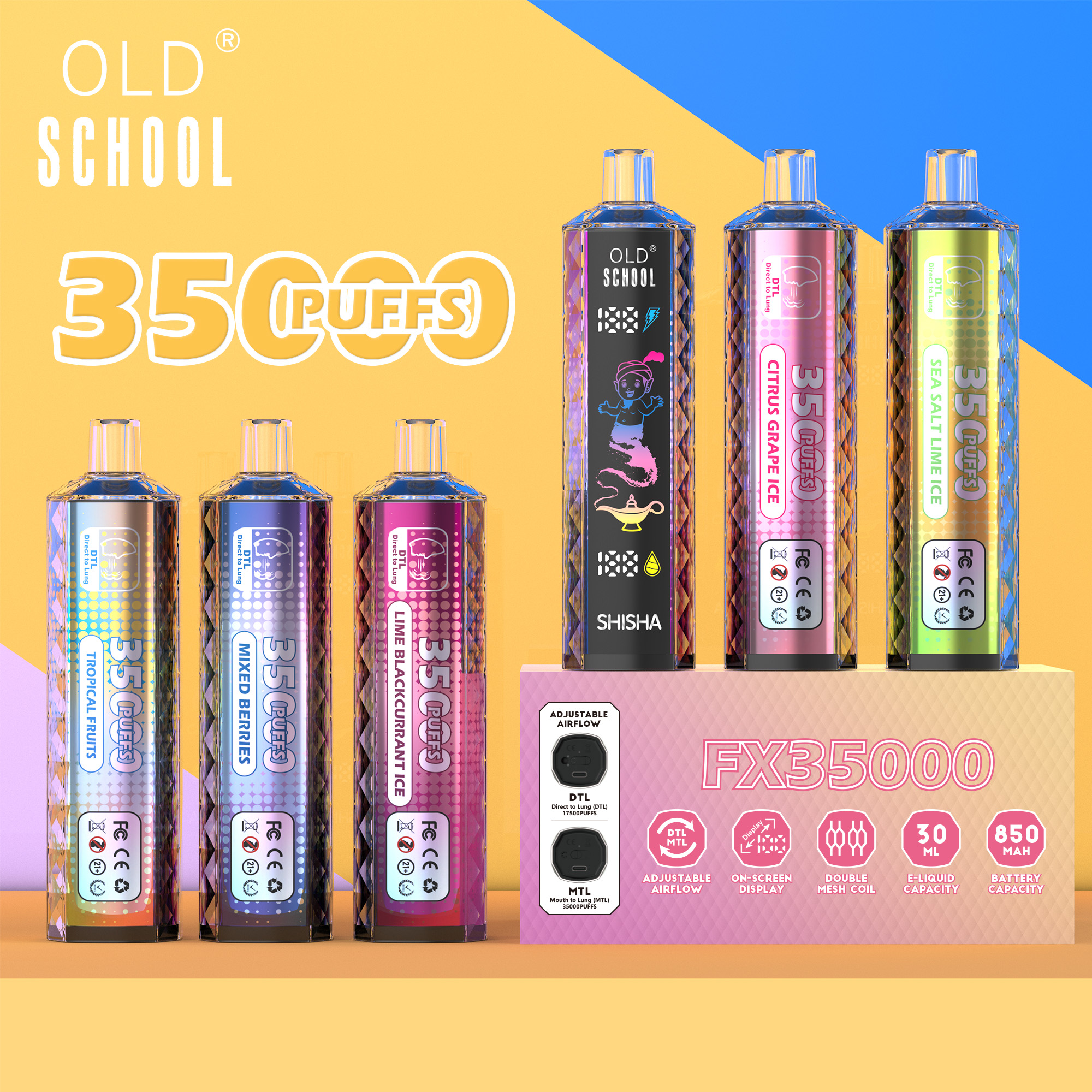 OLD SCHOOL FX35000 （Recommended mixed flavors） - oldschoolde