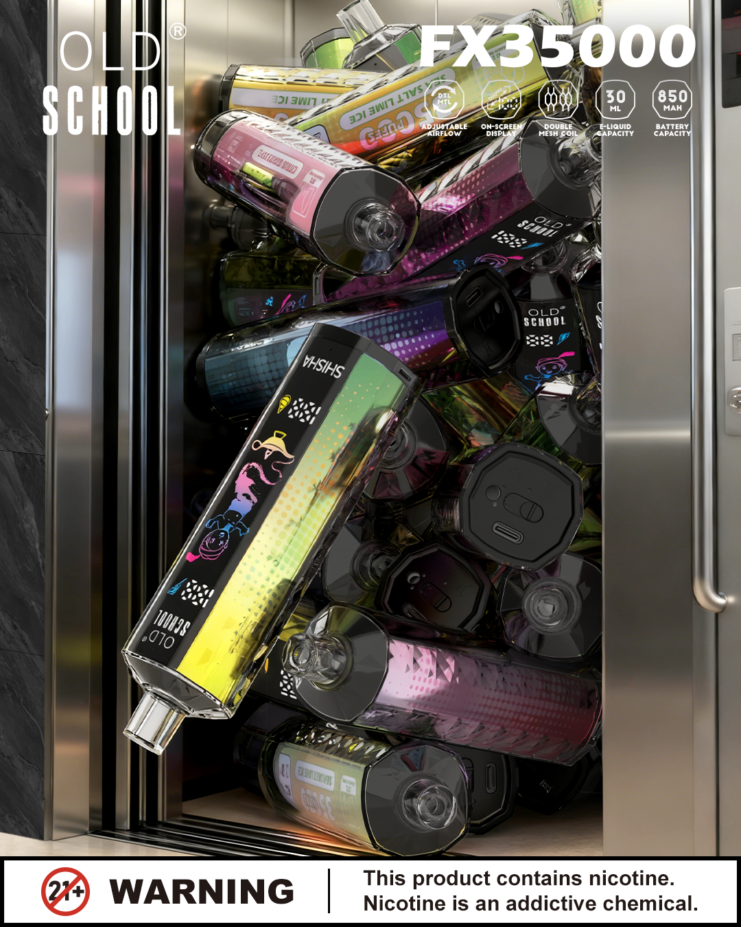 OLD SCHOOL FX35000 （Recommended mixed flavors） - oldschoolde