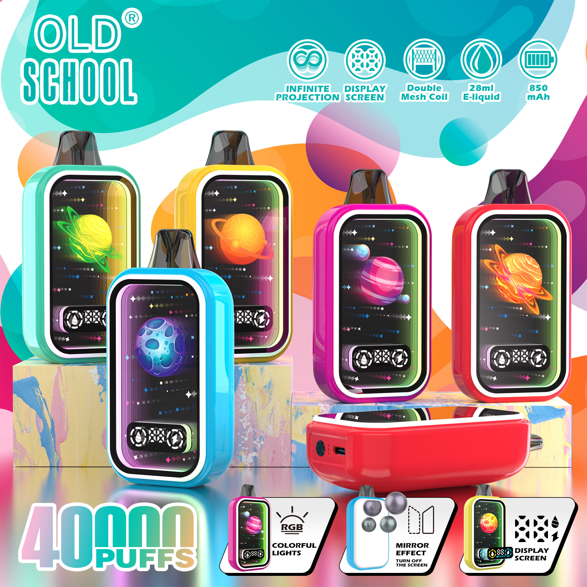 OLD SCHOOL ABYSS 40K（Recommended mixed flavors） - oldschoolde