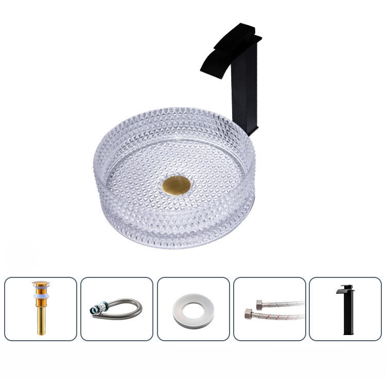 CrystalLux Glass Basin