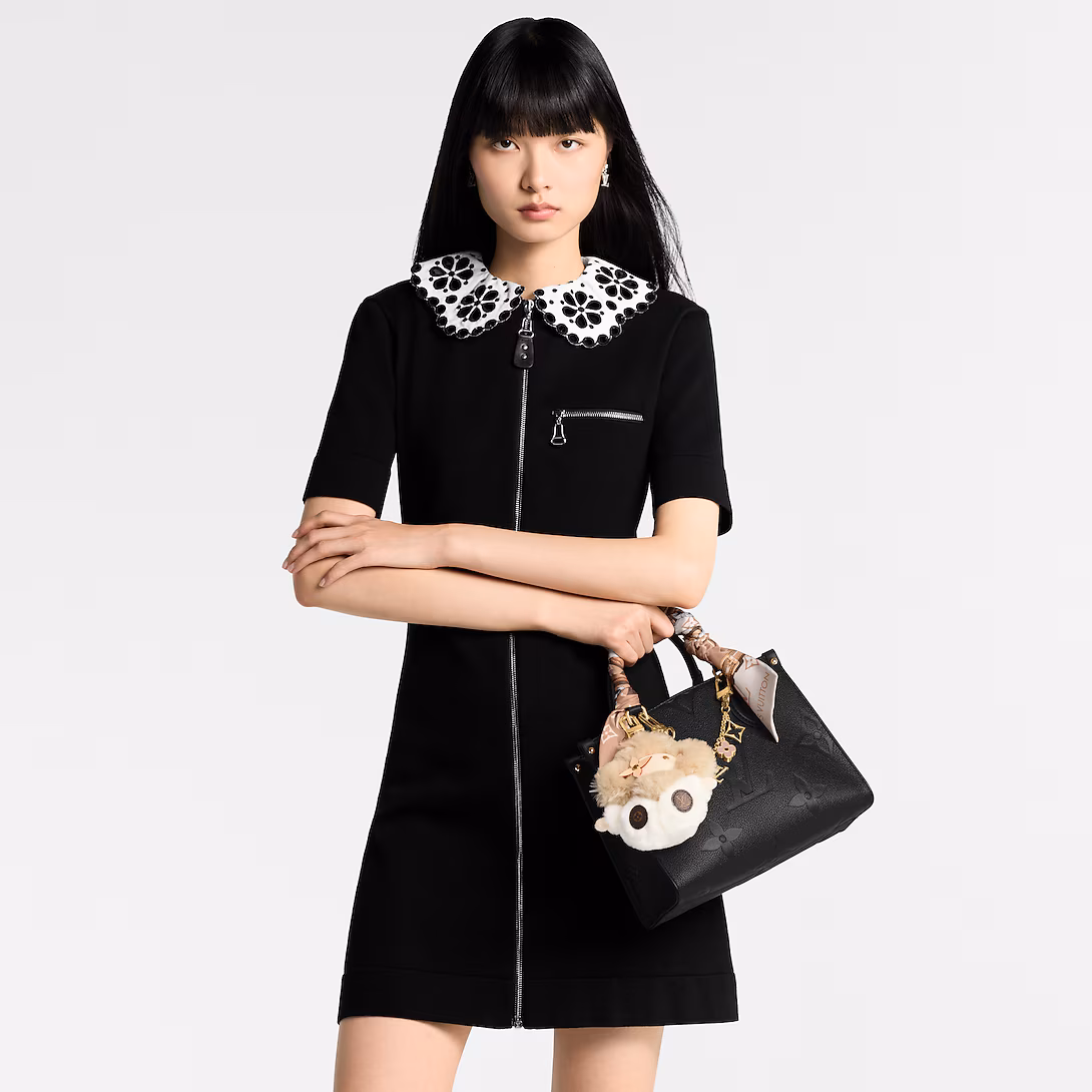 LV Fleur de Monogram Bag Charm Chain M01413 - luxuryevafr