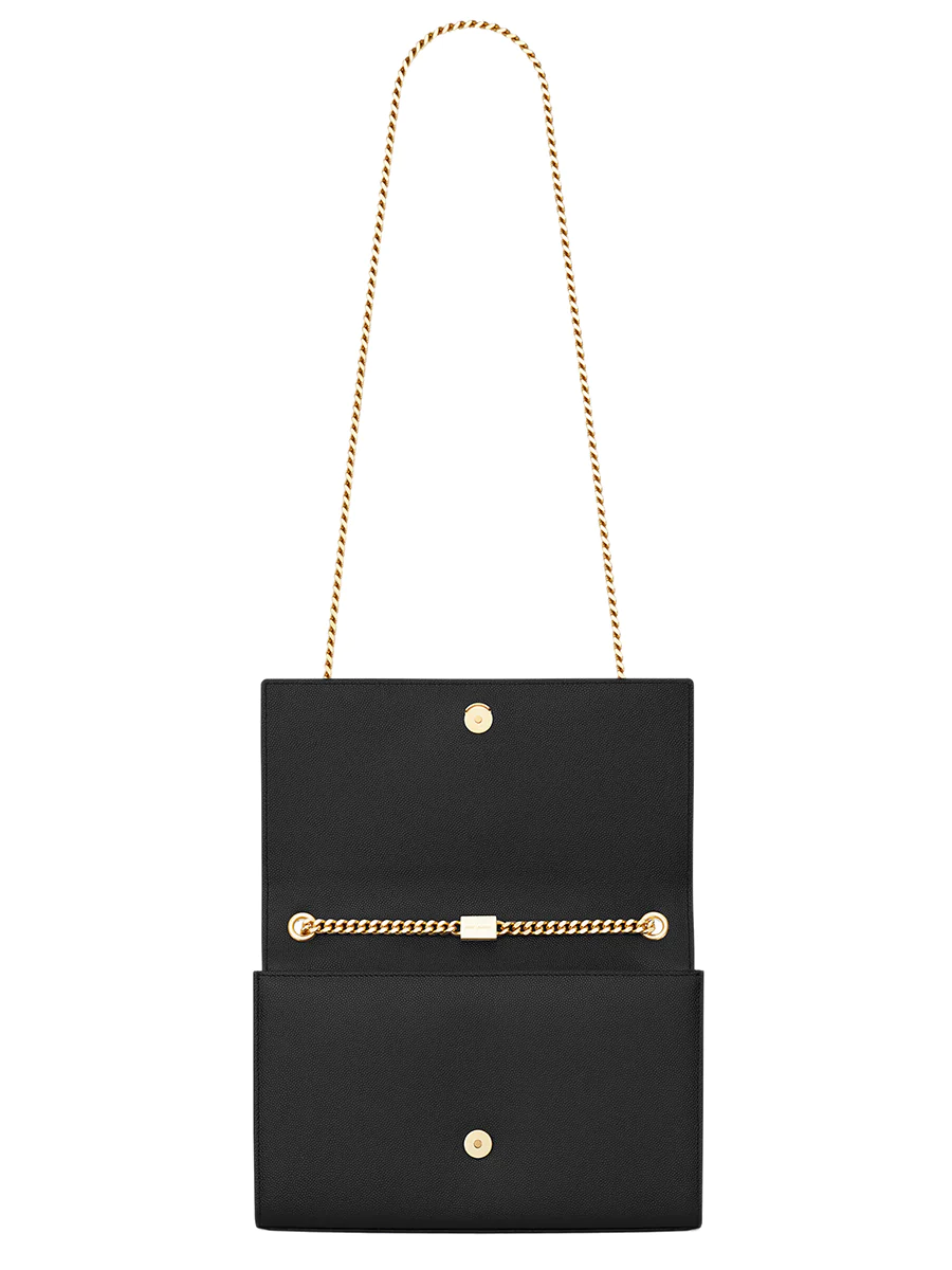 Kate Medium en cuir gaufré grain de poudre - luxuryevafr