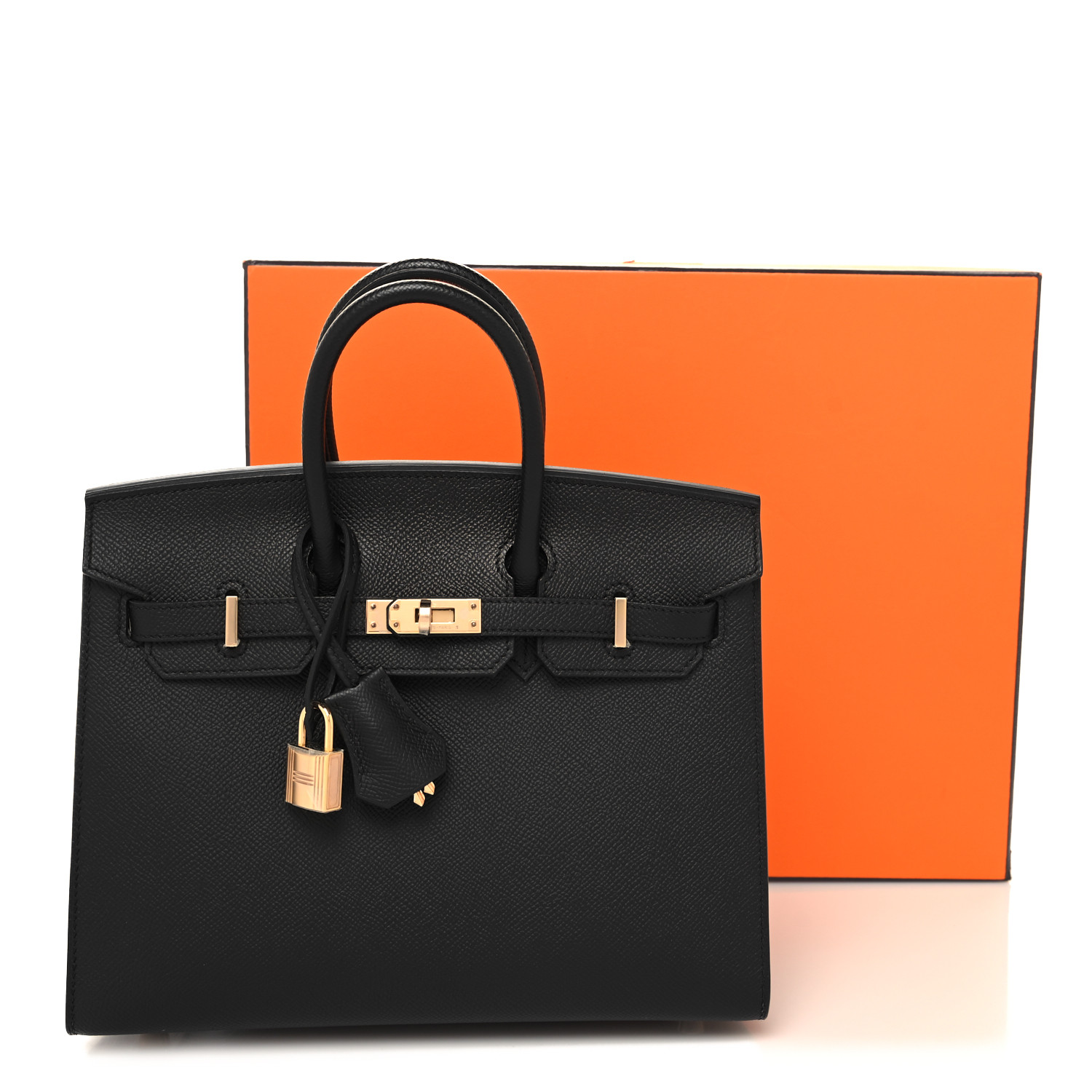 Hermès Birkin Sellier 25 — Noir & Or - luxuryevafr