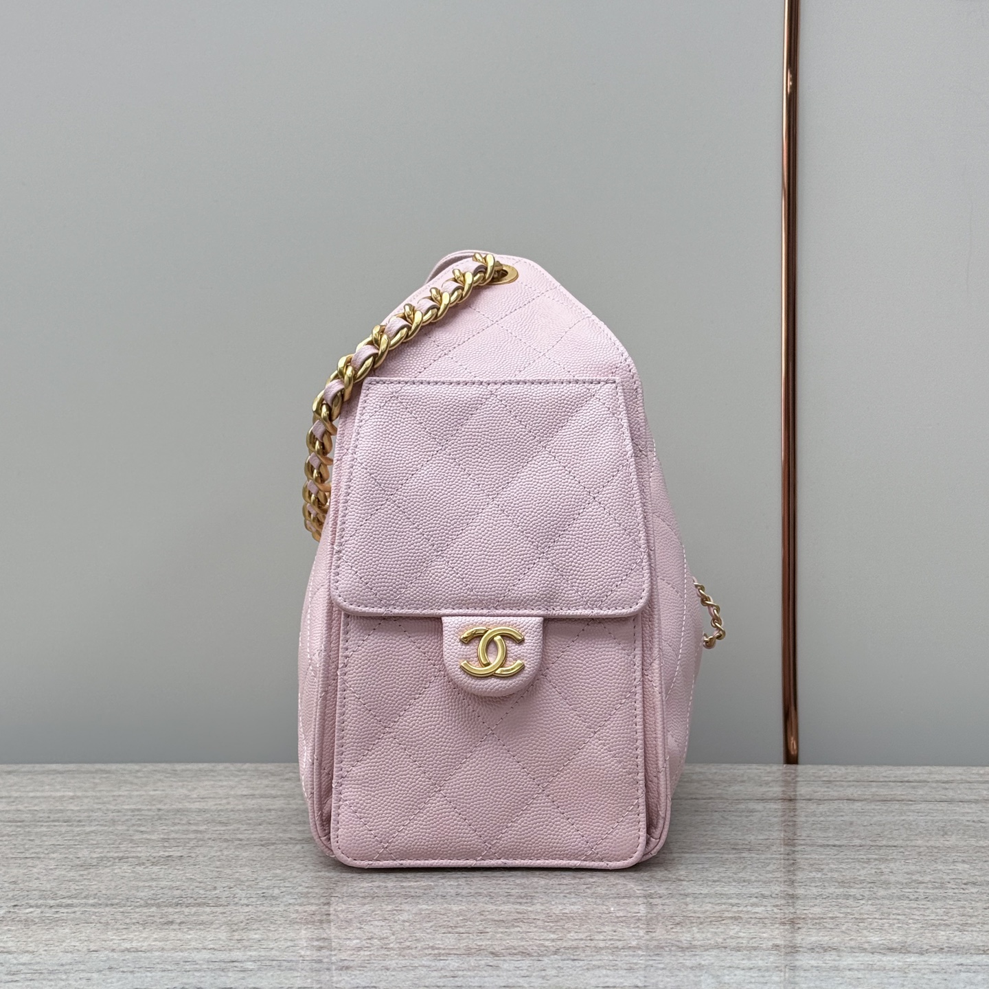 Petit sac à main CHANEL 25 - Rose clair - luxuryevafr