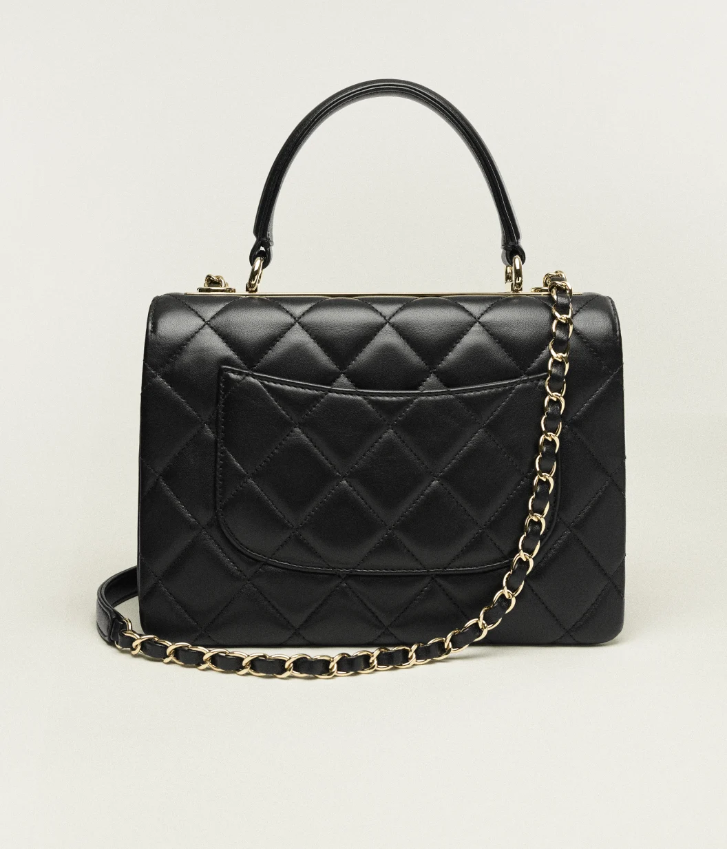Sac à rabat Chanel Trendy CC avec poignée supérieure - luxuryevafr