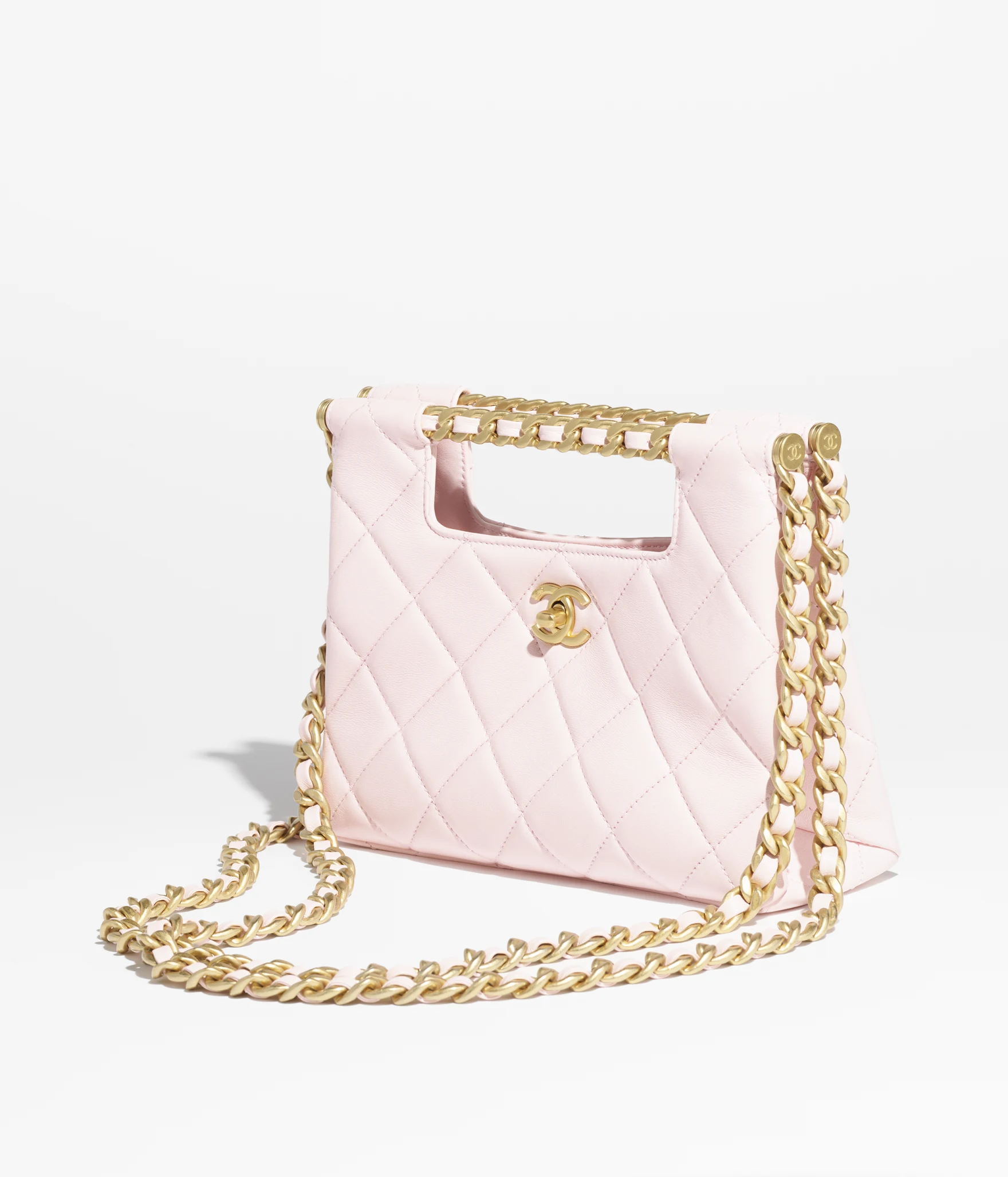 CHANEL - Petit cabas - Rose clair - luxuryevafr