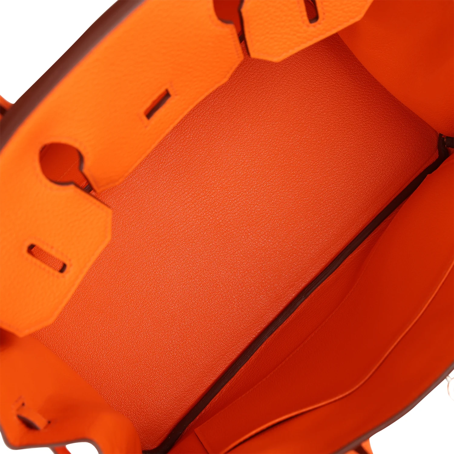 Hermès Birkin 30 Orange Minium Togo Ferrures Palladium - luxuryevafr