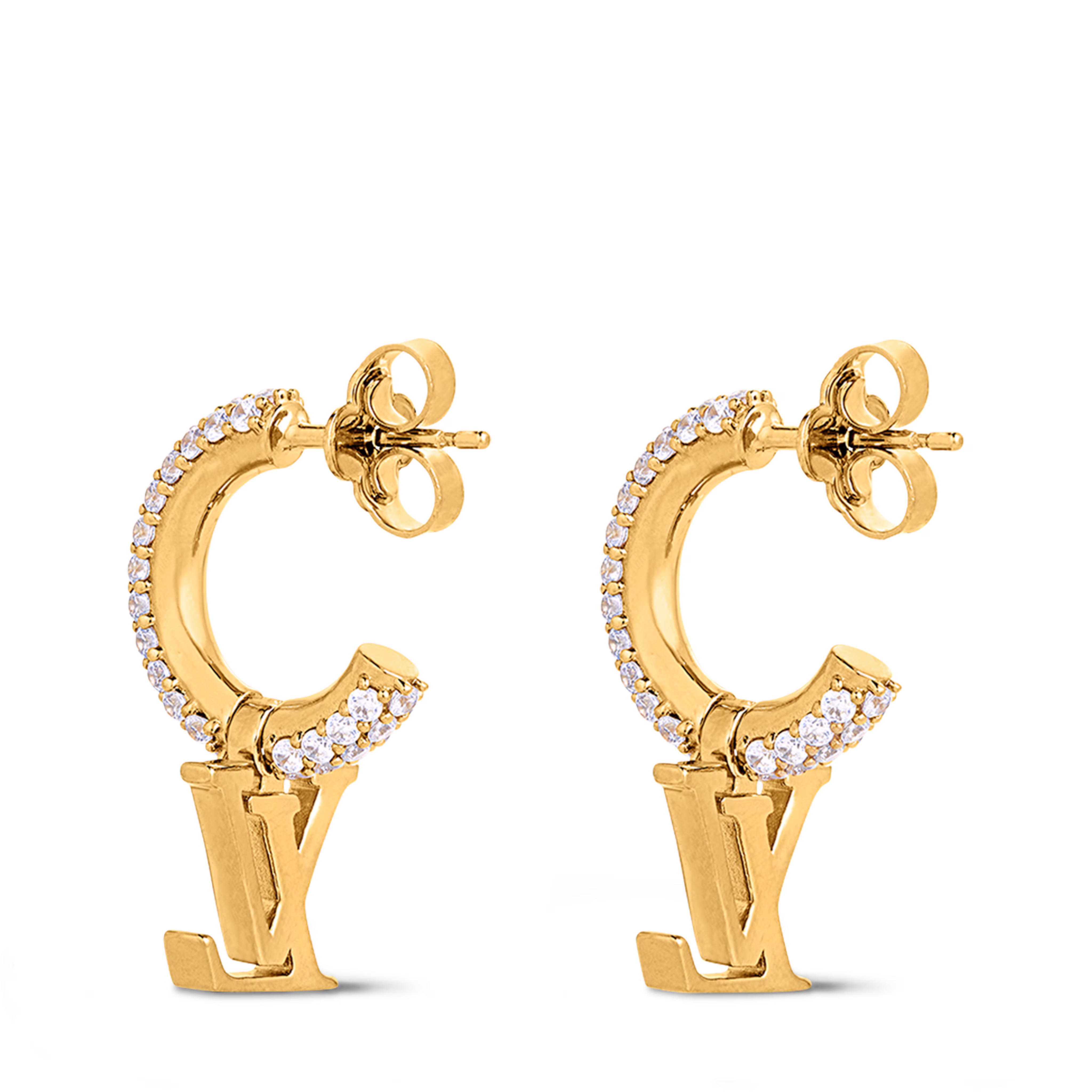 Louis Vuitton — Créoles Iconiques Dorées - luxuryevafr