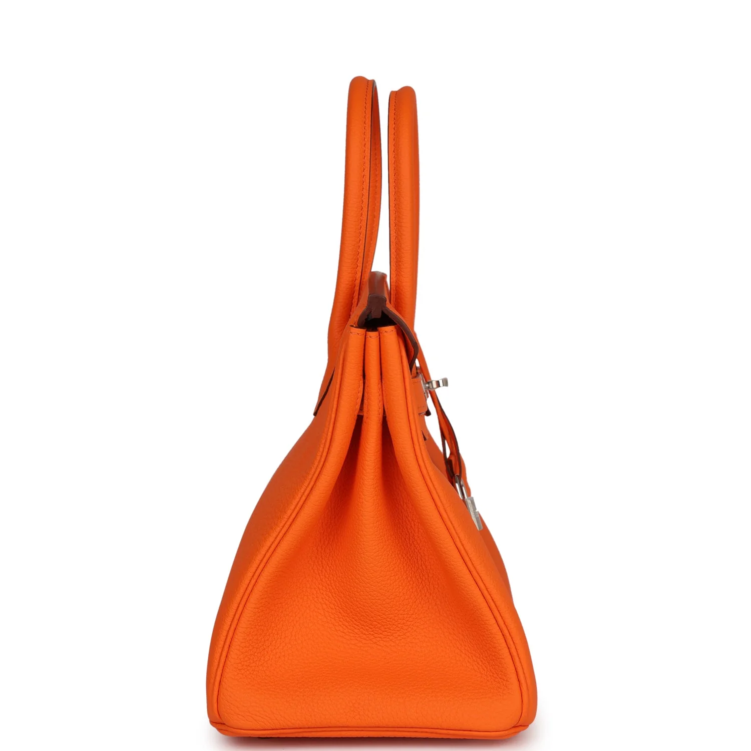 Hermès Birkin 30 Orange Minium Togo Ferrures Palladium - luxuryevafr