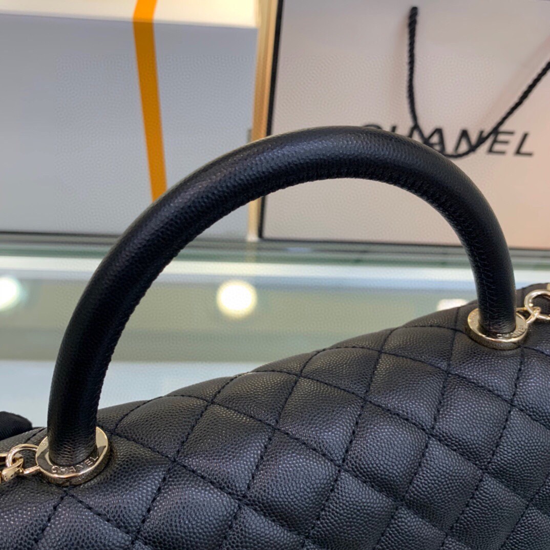 Sac à main Chanel Coco Caviar-Noir - luxuryevafr