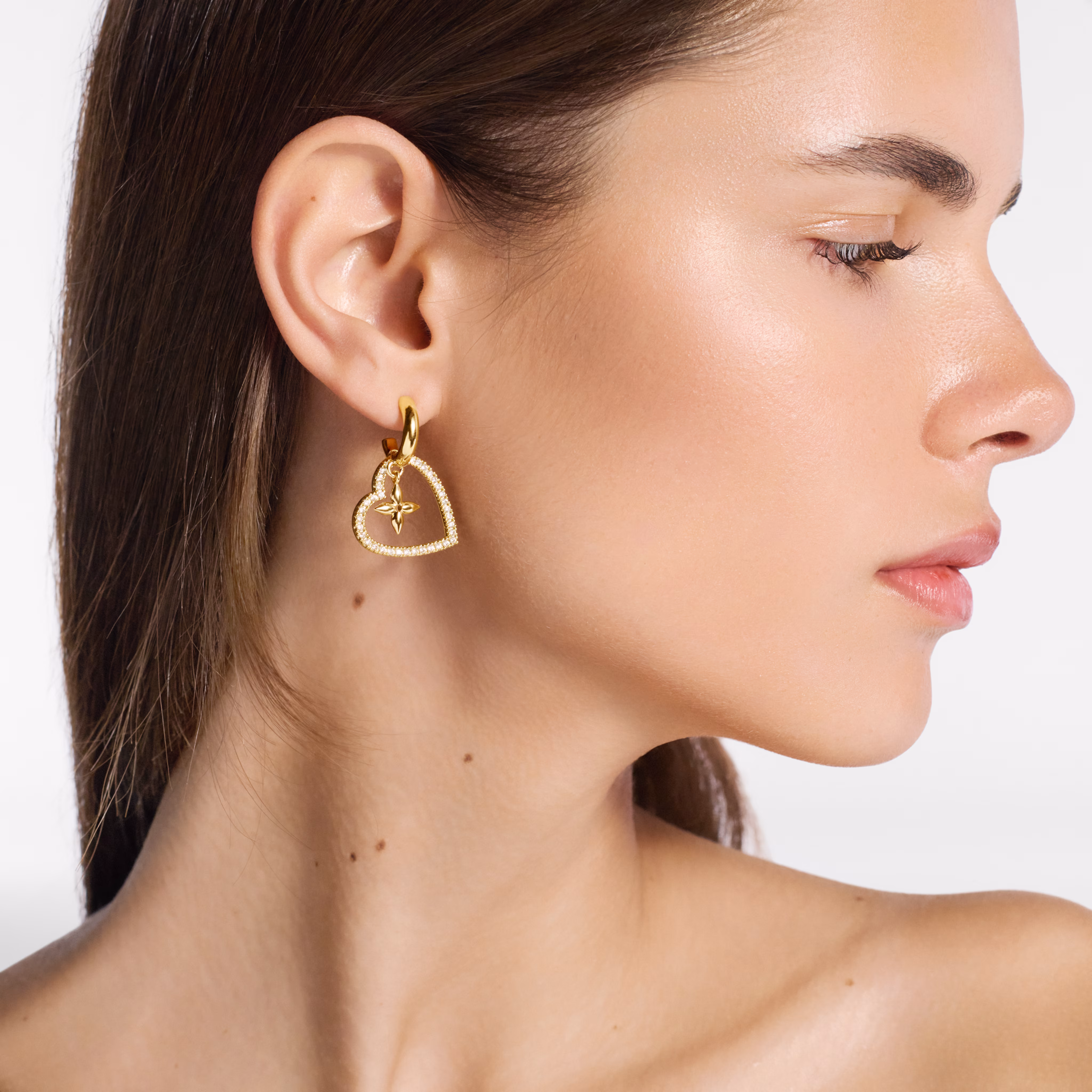 Boucles d'oreilles LV My LV Heart M02308 - luxuryevafr