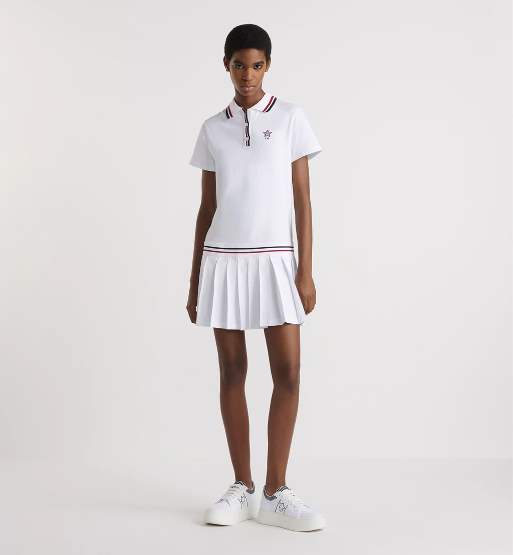 Robe polo courte plissée Dior Vibe - luxuryevafr