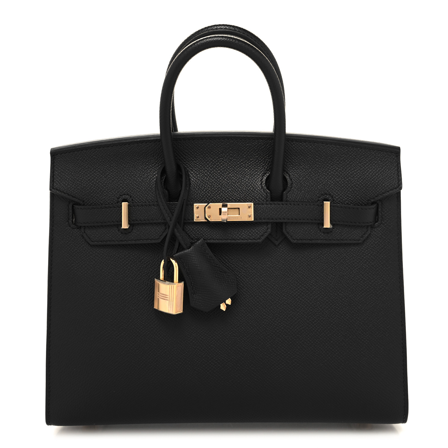 Hermès Birkin Sellier 25 — Noir & Or - luxuryevafr