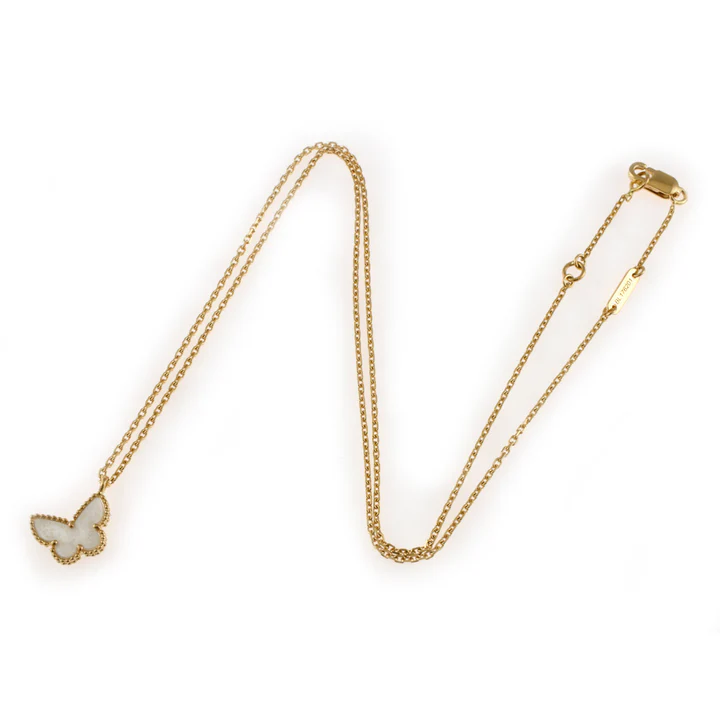 Van Cleef & Arpels – Collier et Bracelet Papillon en Nacre - luxuryevafr