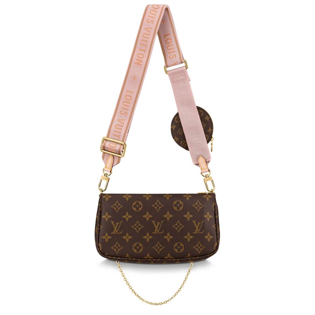 Louis Vuitton Multi-Pochette — Rose & Modulable - luxuryevafr