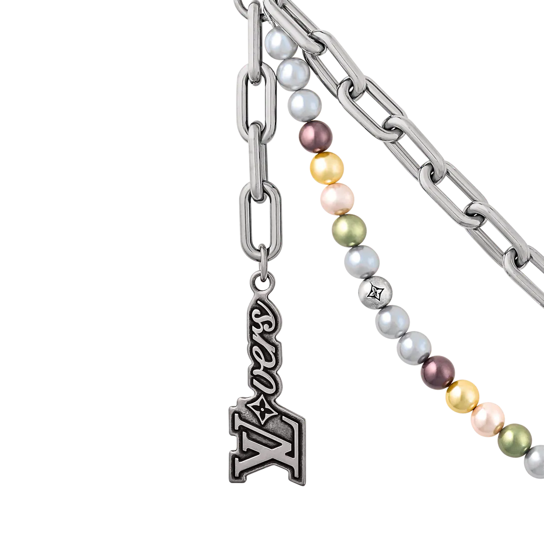 Breloque pour ceinture et sac LV Pearls M02293 - luxuryevafr