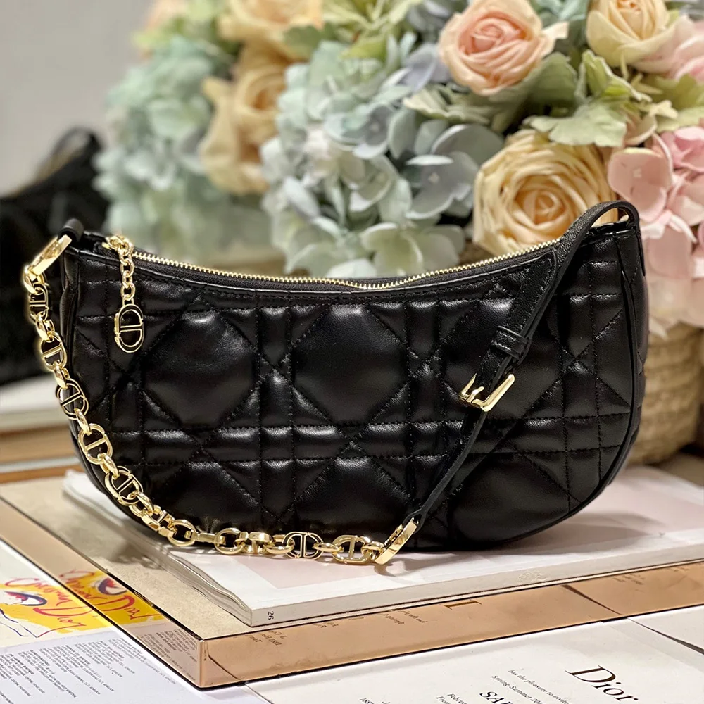 Sac bandoulière demi-lune DIOR CD Lounge - luxuryevafr