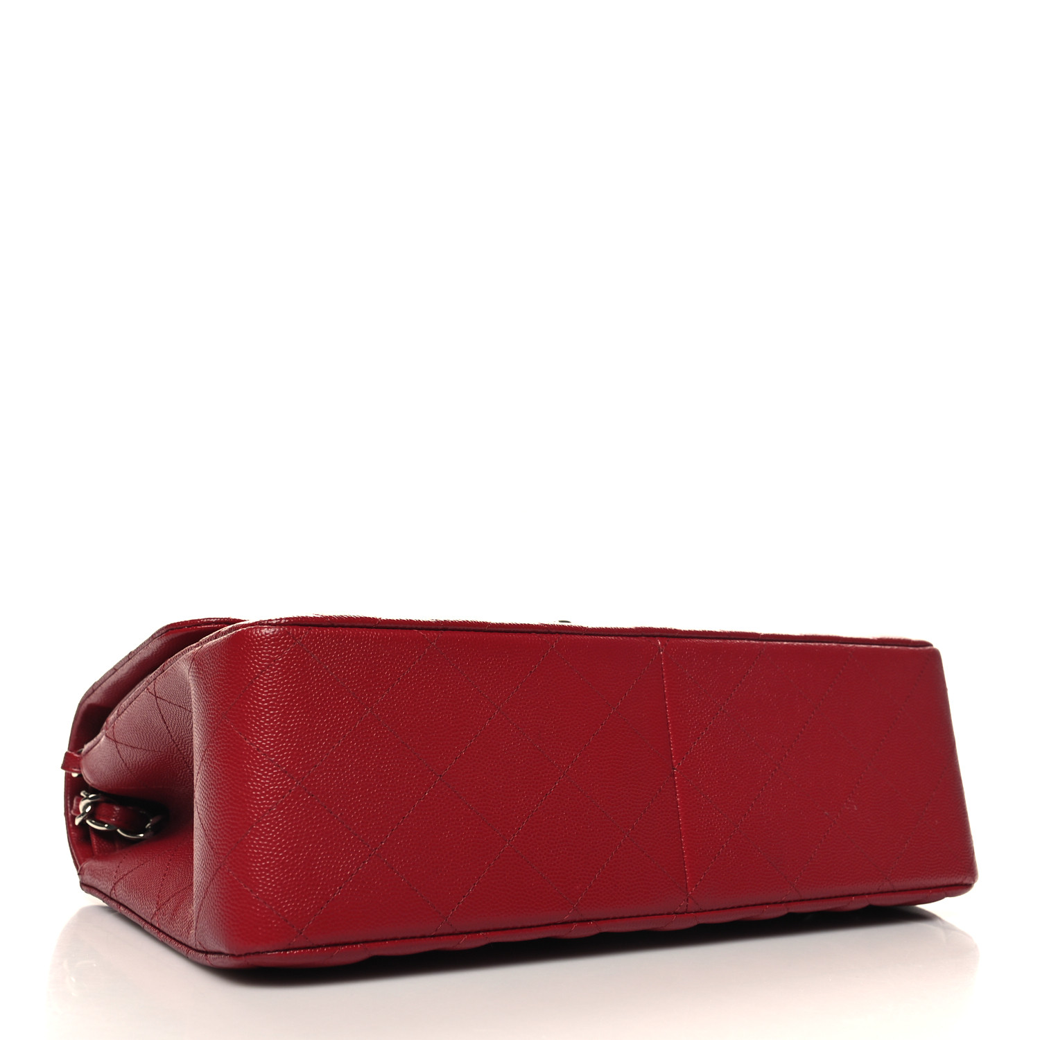 CHANEL Caviar Jumbo — Rouge matelassé luxe - luxuryevafr
