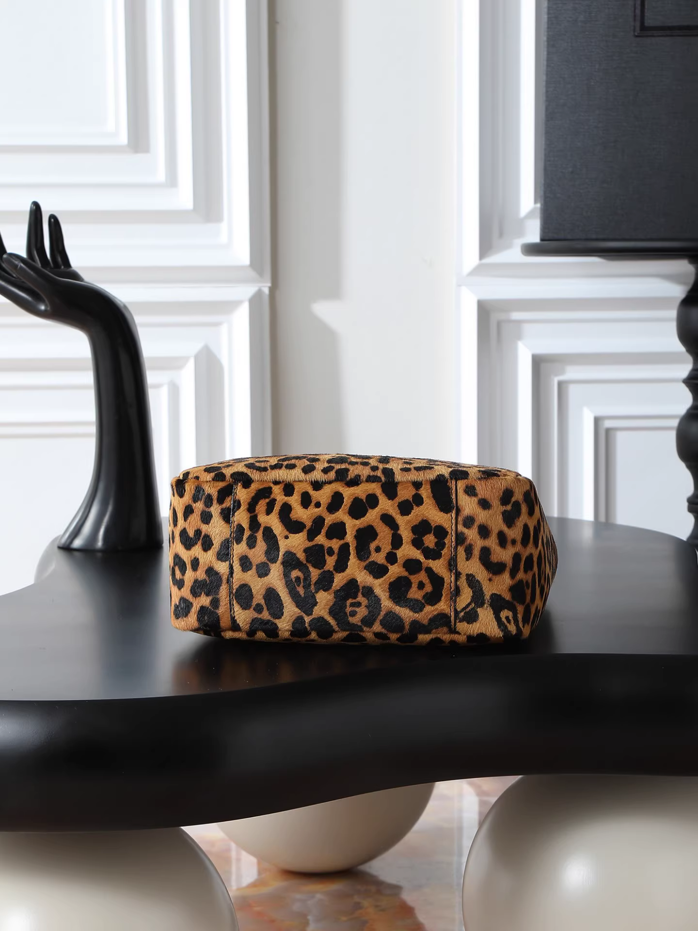 YSL LE 5 À 7 souple petit modèle en cuir poney - luxuryevafr