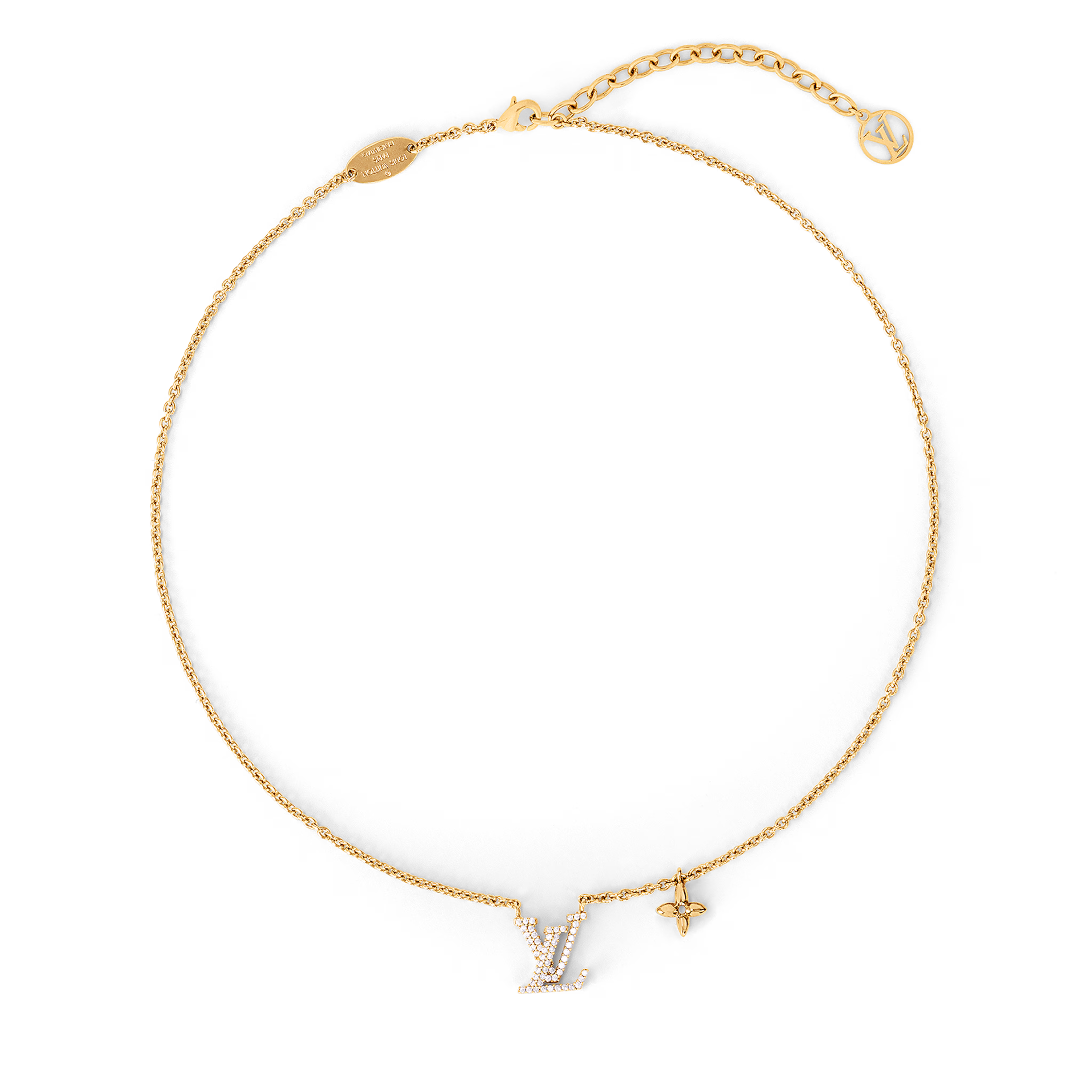 Collier emblématique LV M00596 - luxuryevafr