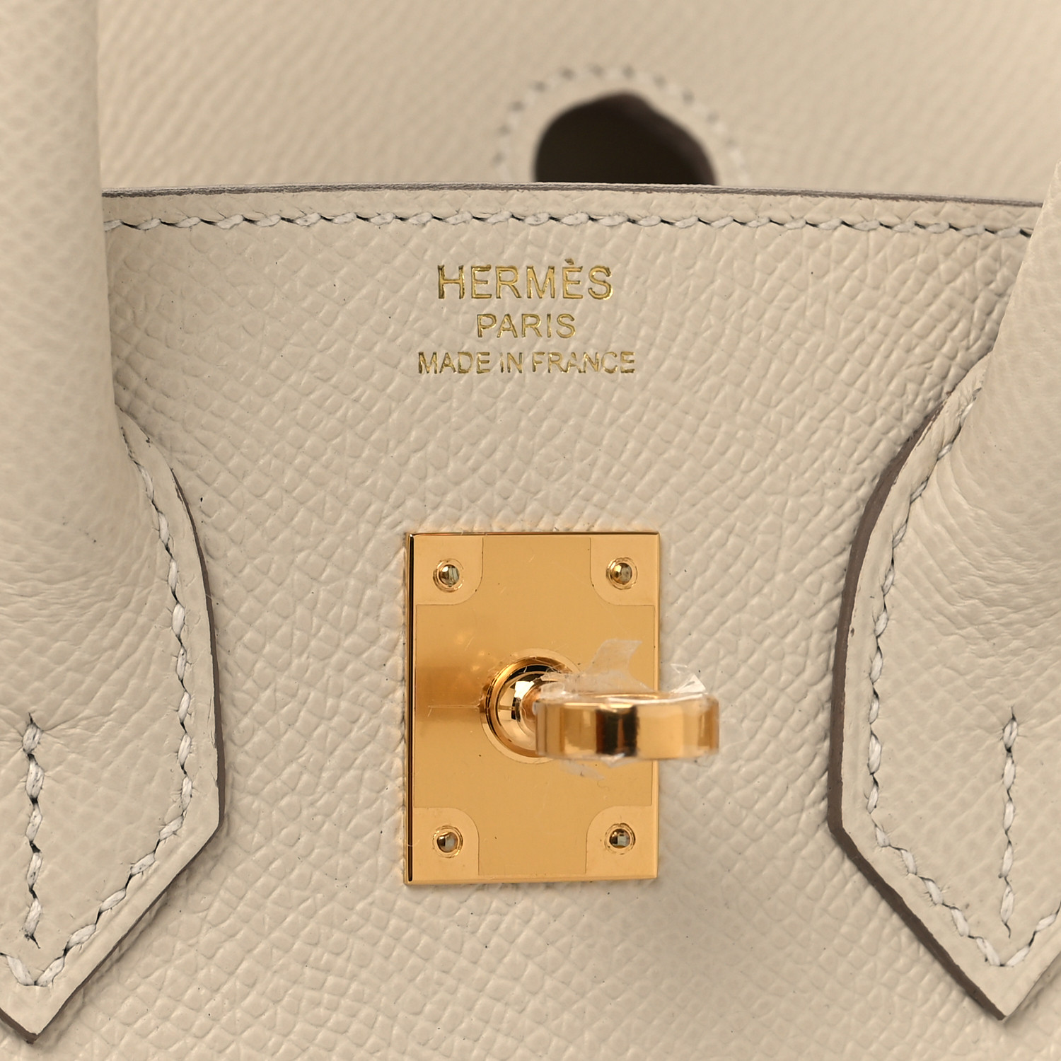 Epsom Birkin Sellier 25 Craie - luxuryevafr