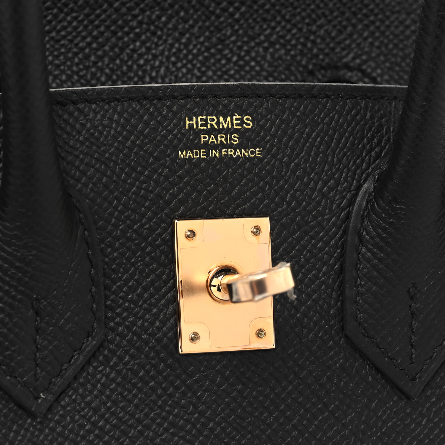 Hermès Birkin Sellier 25 — Noir & Or - luxuryevafr