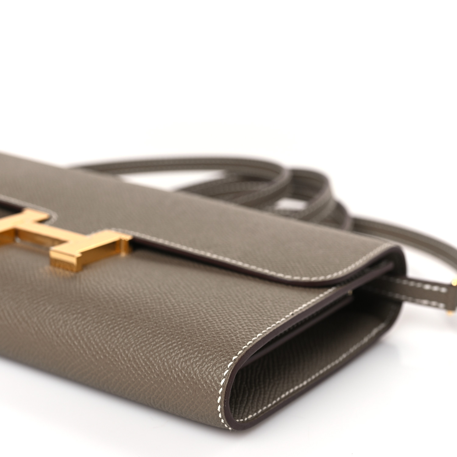 Portefeuille Epsom Constance Long To Go Étoupe - luxuryevafr